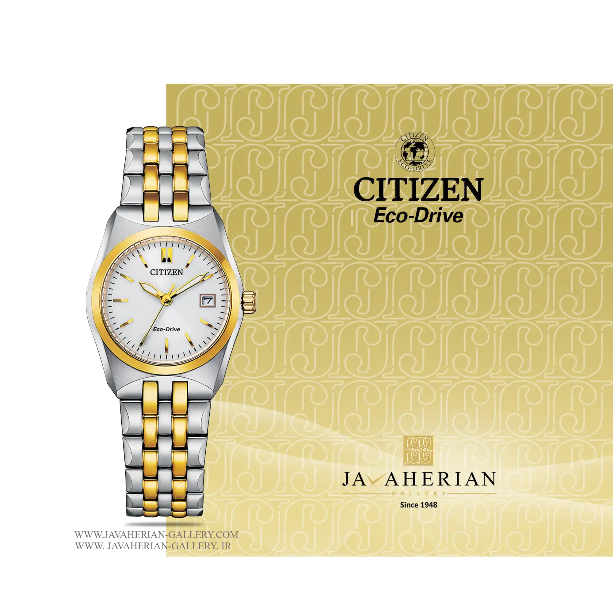 ساعت زنانه سیتیزن EW2299-50A 1 ساعت زنانه سیتیزن Citizen EW2299-50A , EW2299-50A