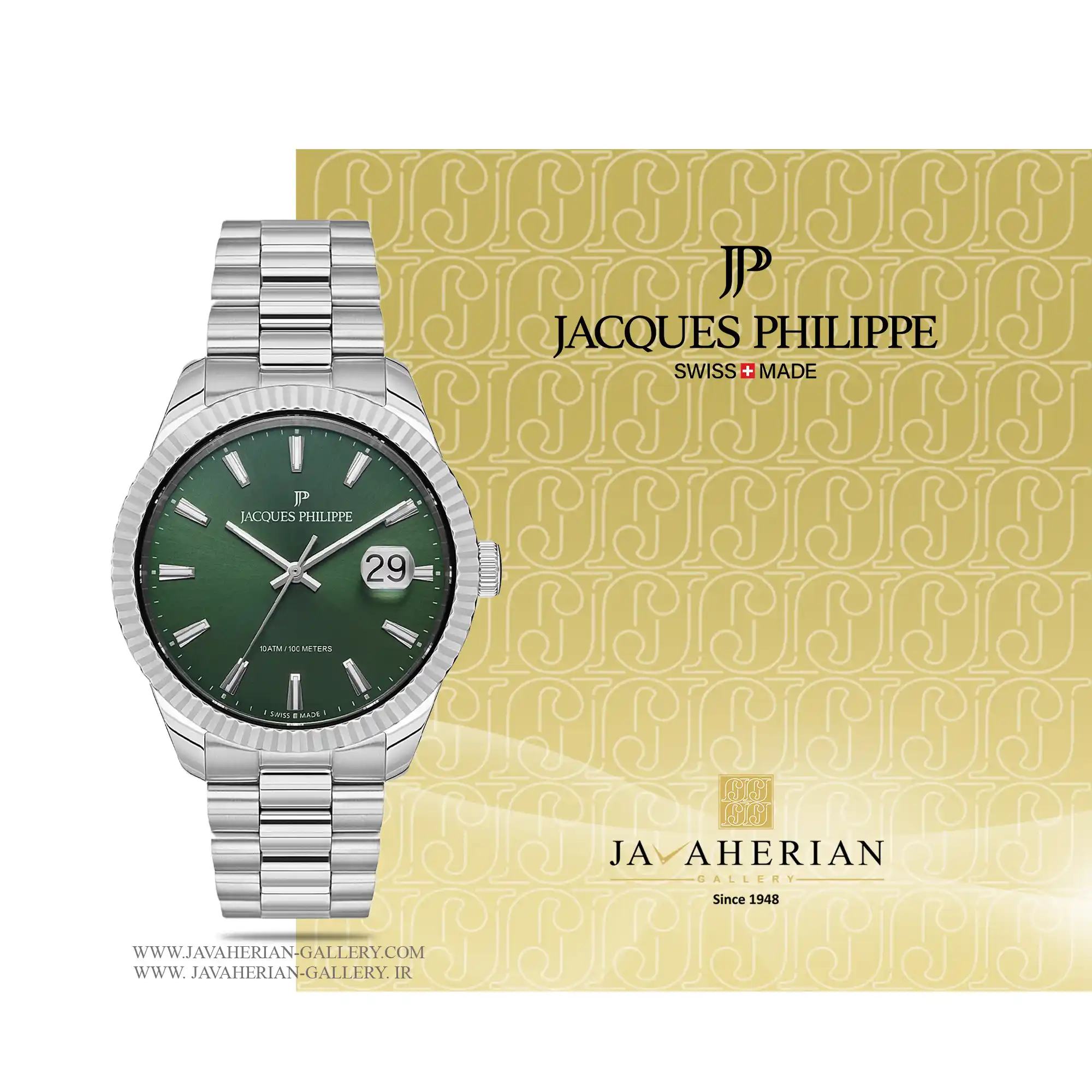 ساعت مردانه ژاک فیلیپ JPQGS2313x6 1 ساعت مردانه ژاک فیلیپ Jacques Philippe JPQGS2313x6 , JPQGS2313x6