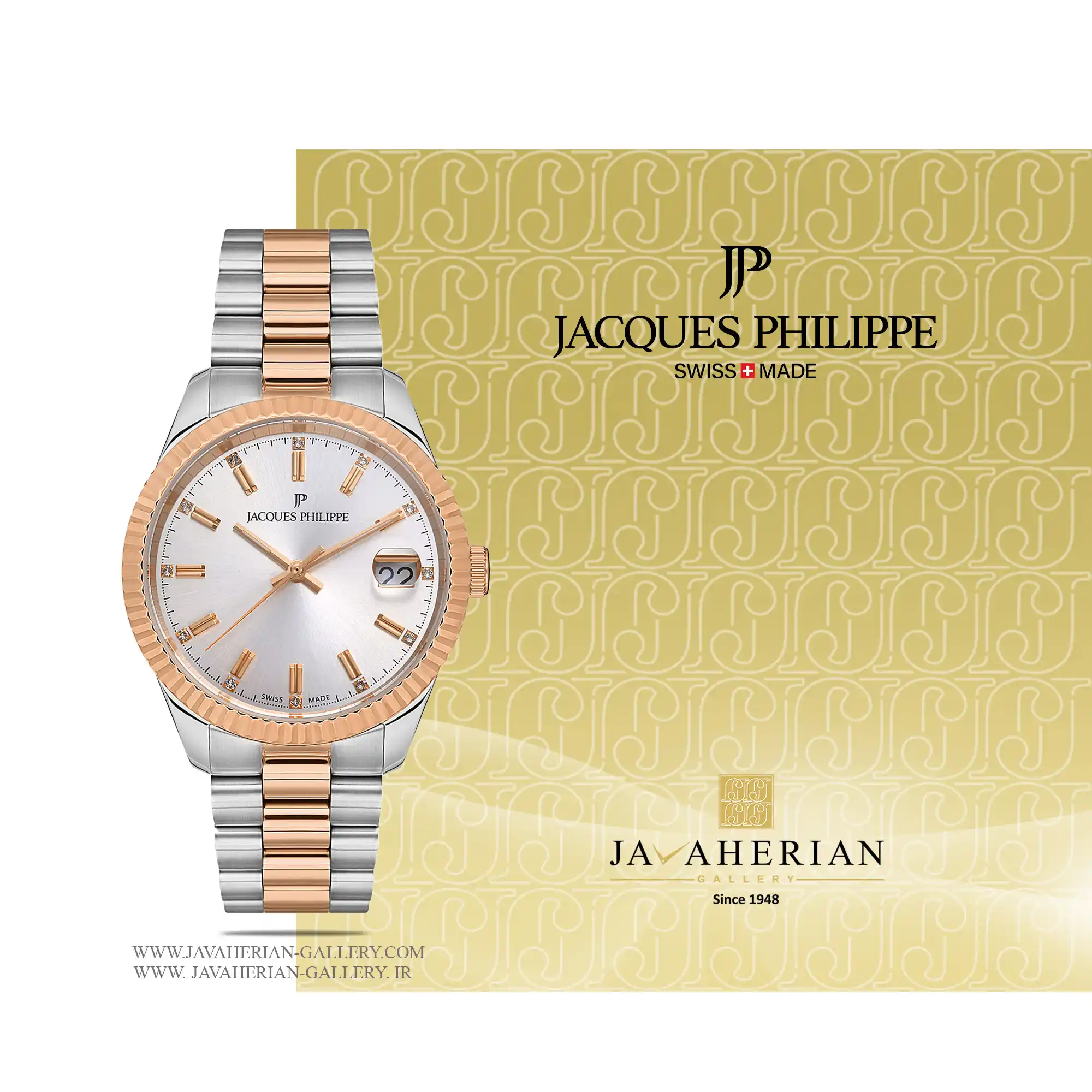 ساعت زنانه ژاک فیلیپ JPQLS247328RG 1 ساعت زنانه ژاک فیلیپ Jacques Philippe JPQLS247328RG , JPQLS247328RG