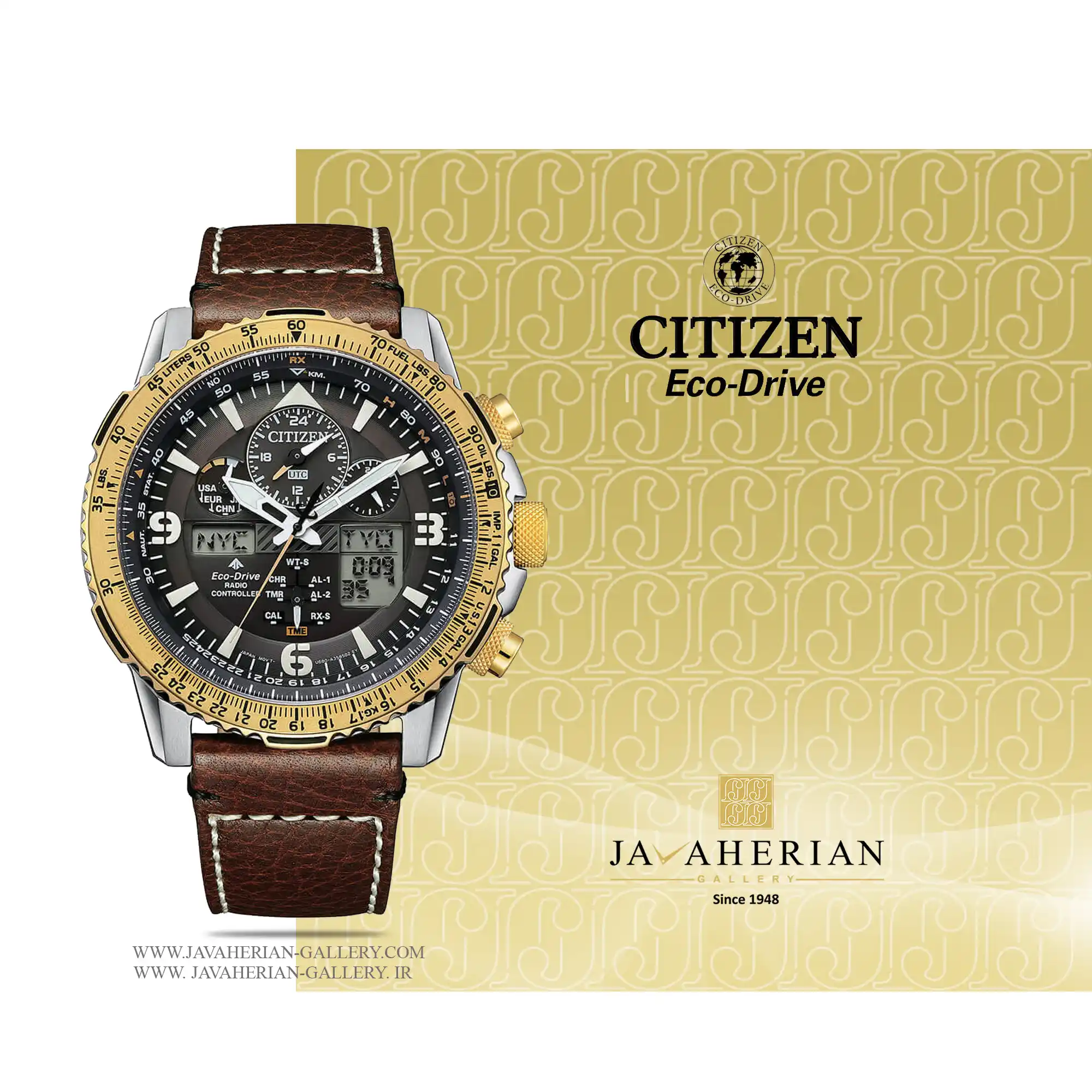 ساعت مردانه سیتیزن JY8084-17H 1 ساعت مردانه سیتیزن Citizen JY8084-17H , JY8084-17H