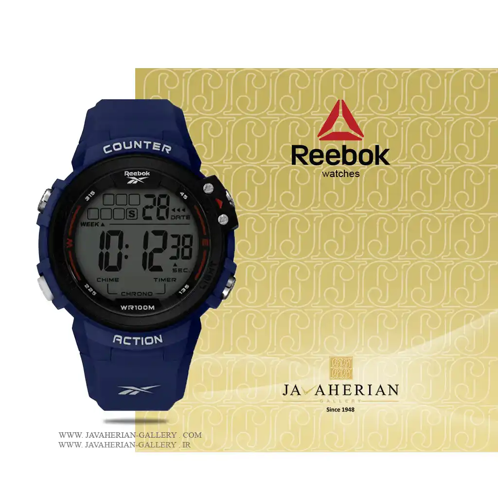 ساعت دیجیتال مردانه ریباک RV-COU-G9-PNPN-WR 1 ساعت مردانه ریباک Reebok RV-COU-G9-PNPN-WR
