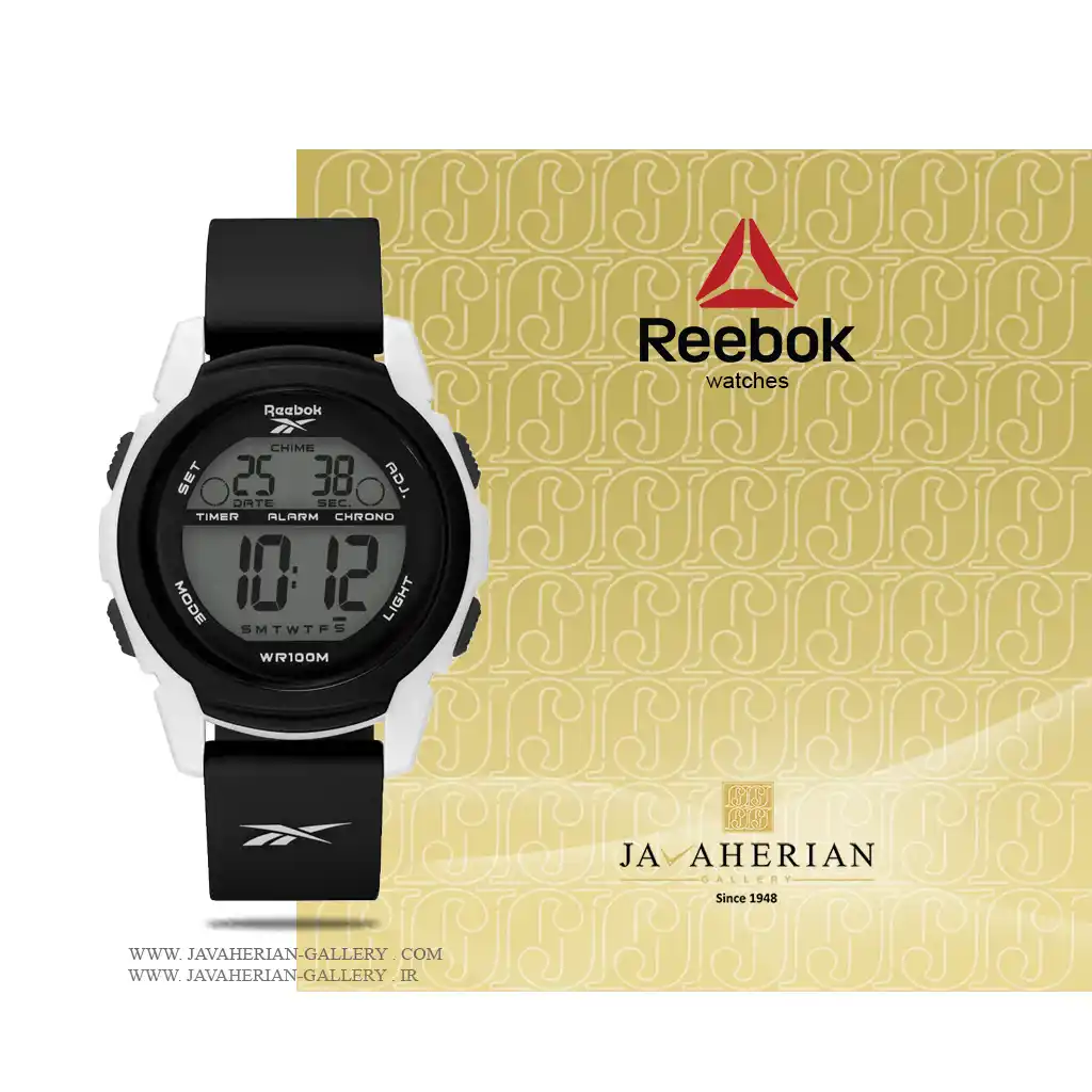 ساعت دیجیتال زنانه ریباک RV-HAL-L9-PWIB-WB 1 ساعت زنانه ریباک Reebok RV-HAL-L9-PWIB-WB