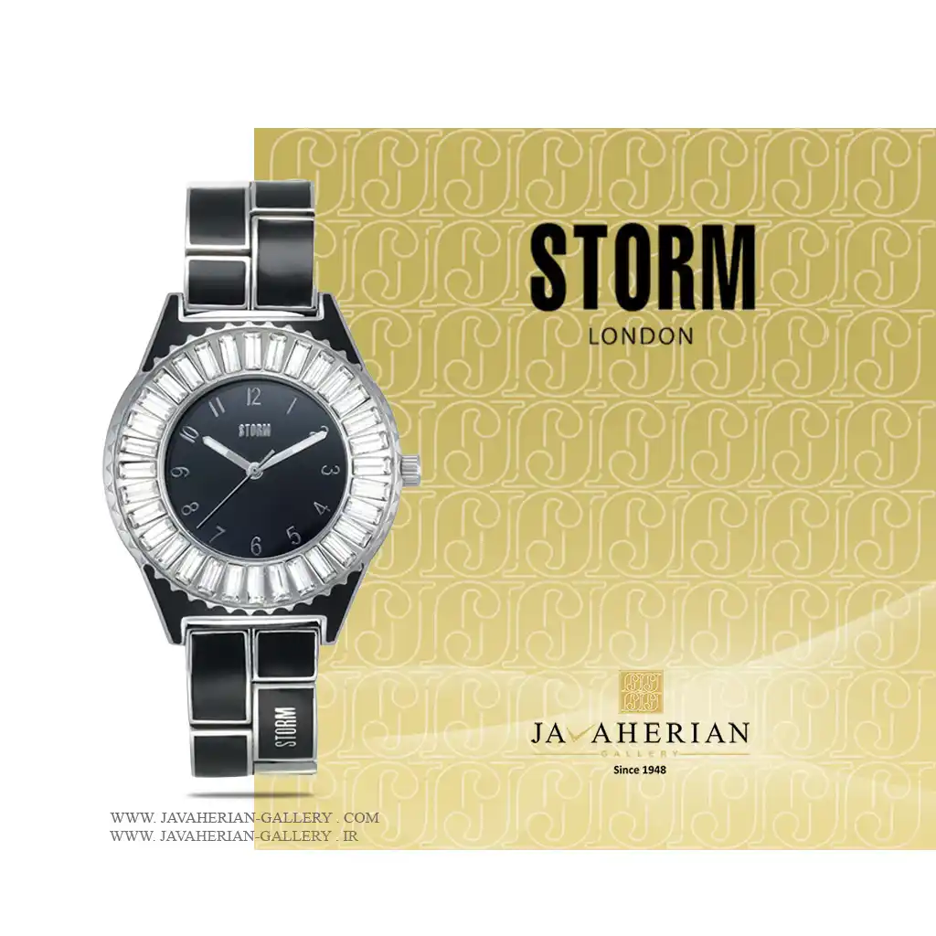 ساعت زنانه استورم ST 4350/BK/W 1 ساعت زنانه استورم Storm ST 4350/BK/W