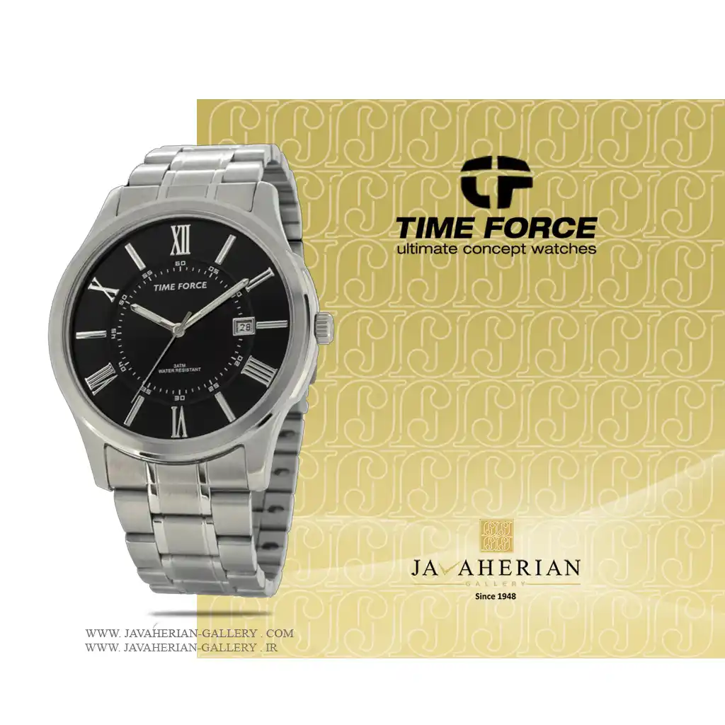 ساعت مردانه تایم فورس TF4009M11M 1 ساعت مردانه تایم فورس Time Force TF4009M11M