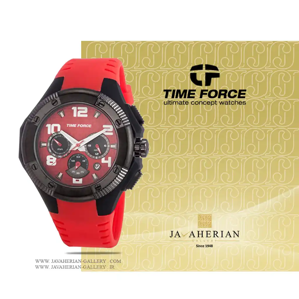 ساعت مردانه تایم فورس TF4151M04 1 ساعت مردانه تایم فورس Time Force TF4151M04