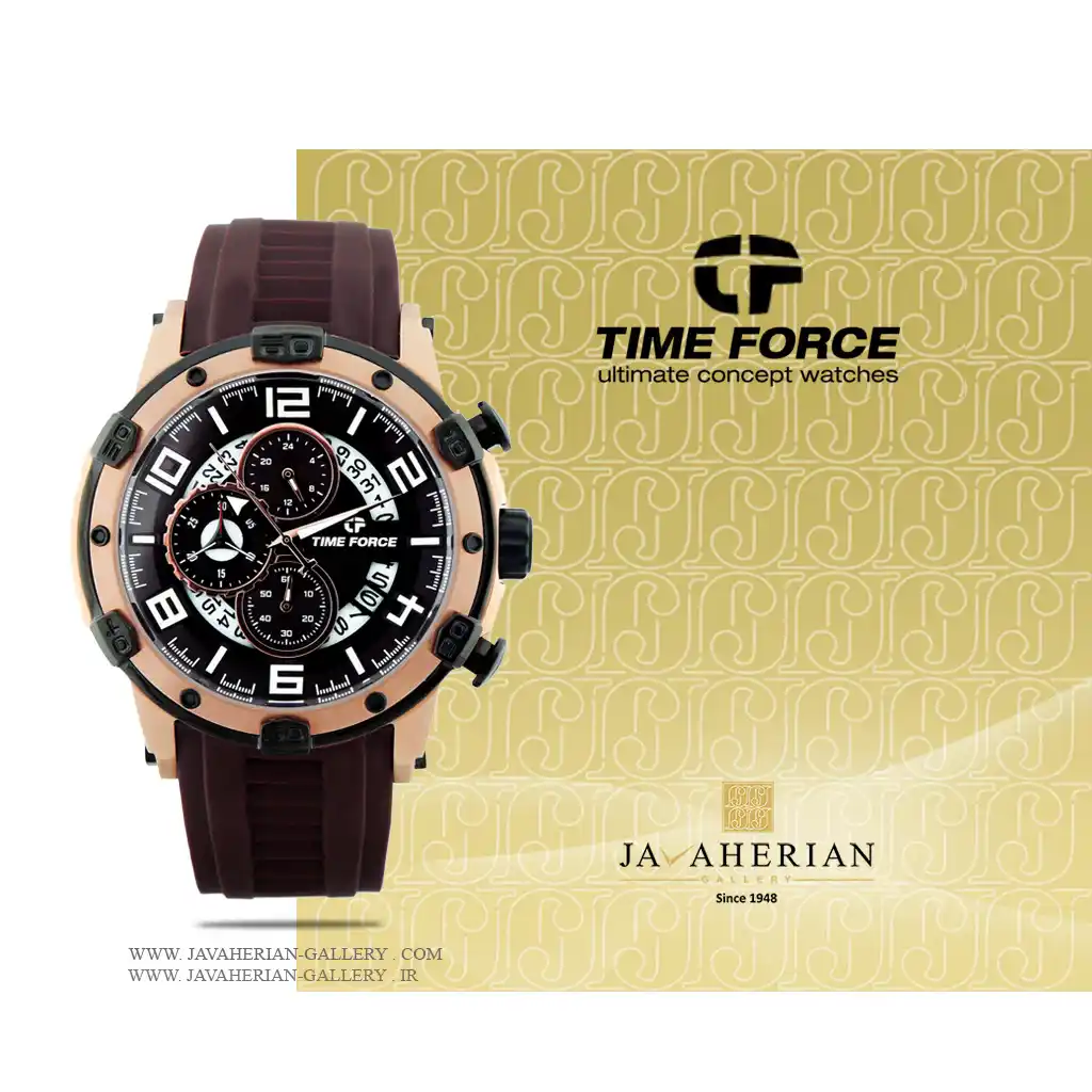 ساعت مردانه تایم فورس TFA5010MR06 1 ساعت مردانه تایم فورس Time Force TFA5010MR06