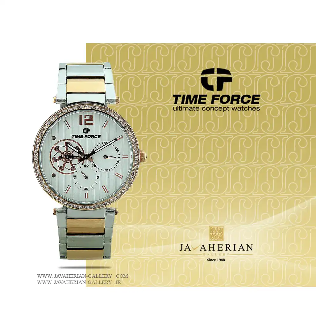 ساعت زنانه تایم فورس TFA7001LARS02M 1 ساعت زنانه تایم فورس Time Force TFA7001LARS02M