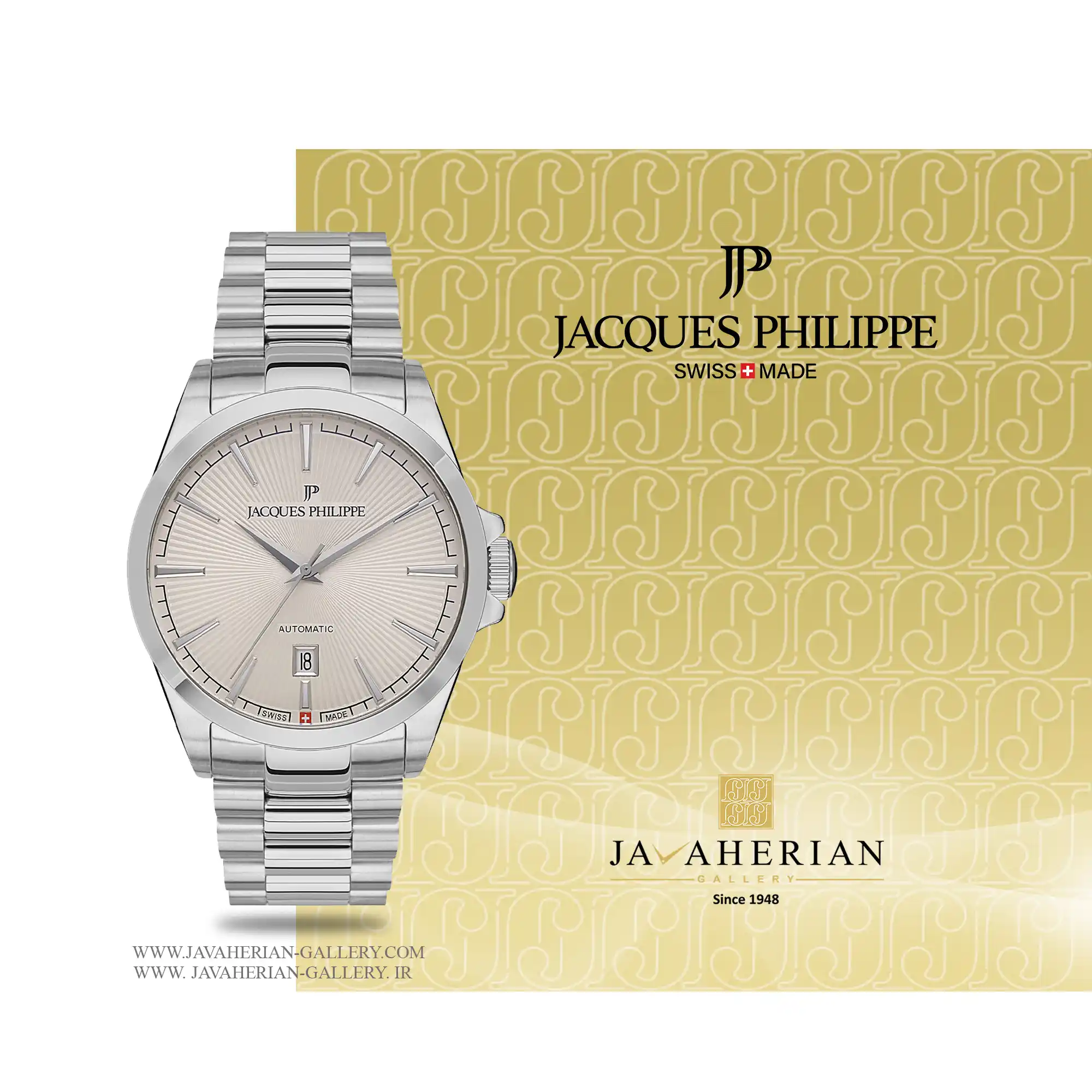 ساعت مردانه ژاک فیلیپ JPAGS5513X6CR 1 ساعت مردانه ژاک فیلیپ JPAGS5513X6CR Jacques Philippe