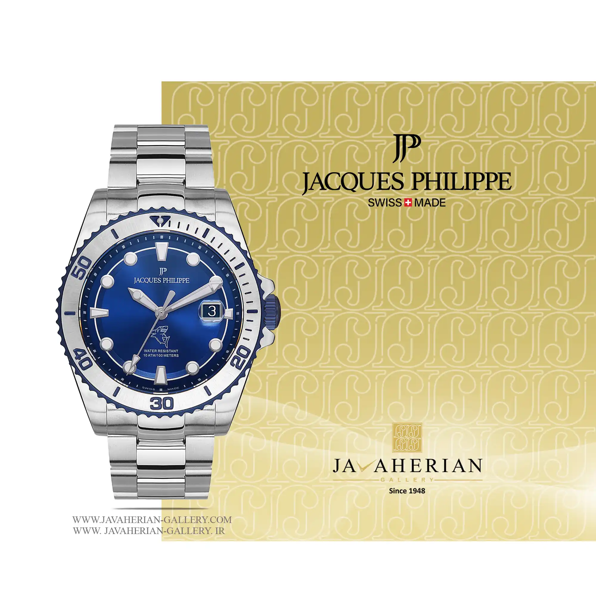 ساعت مردانه ژاک فیلیپ JPQGS351336 1 ساعت مردانه ژاک فیلیپ JPQGS351336 Jacques Philippe