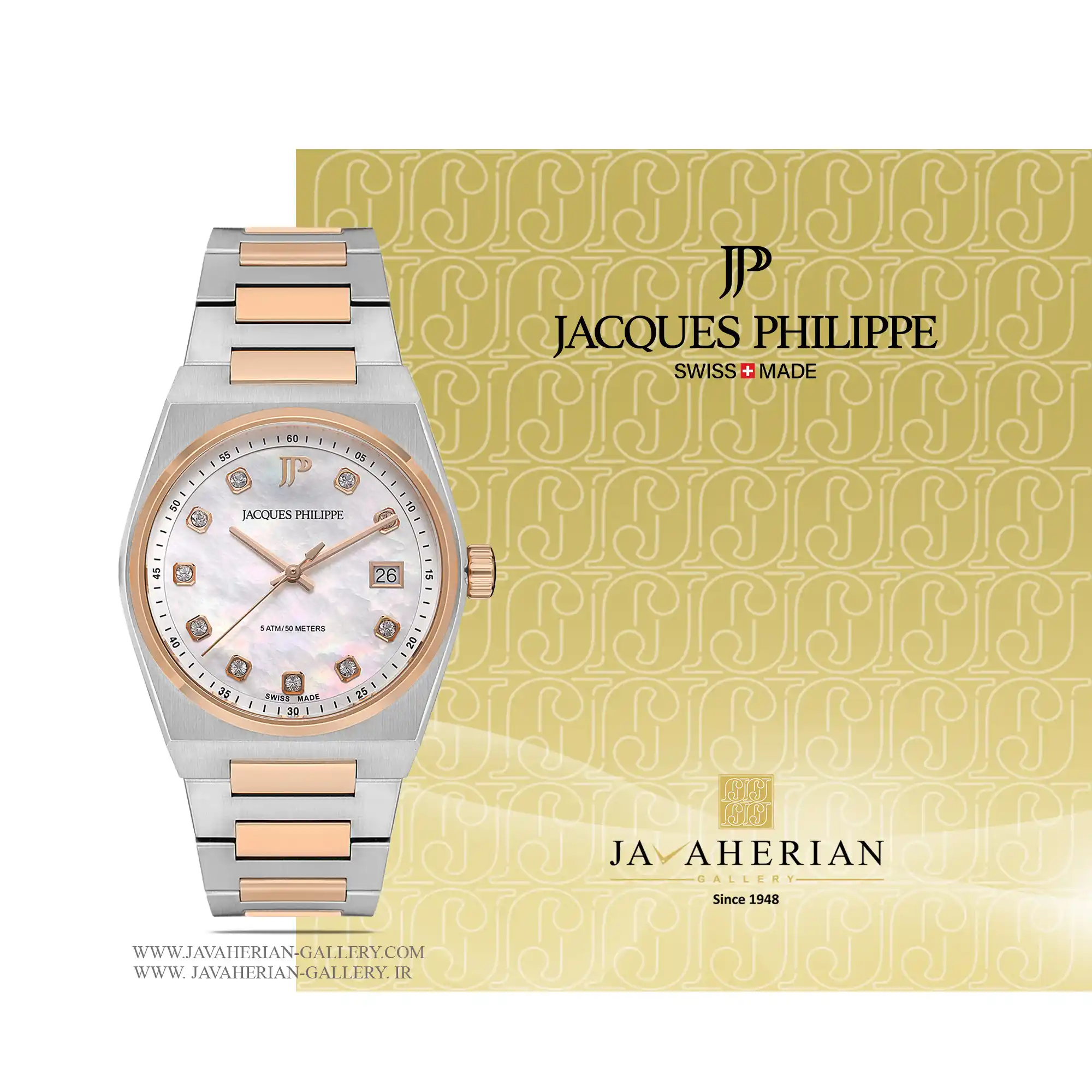 ساعت زنانه ژاک فیلیپ JPQLS527388S 1 ساعت زنانه ژاک فیلیپ JPQLS527388S Jacques Philippe
