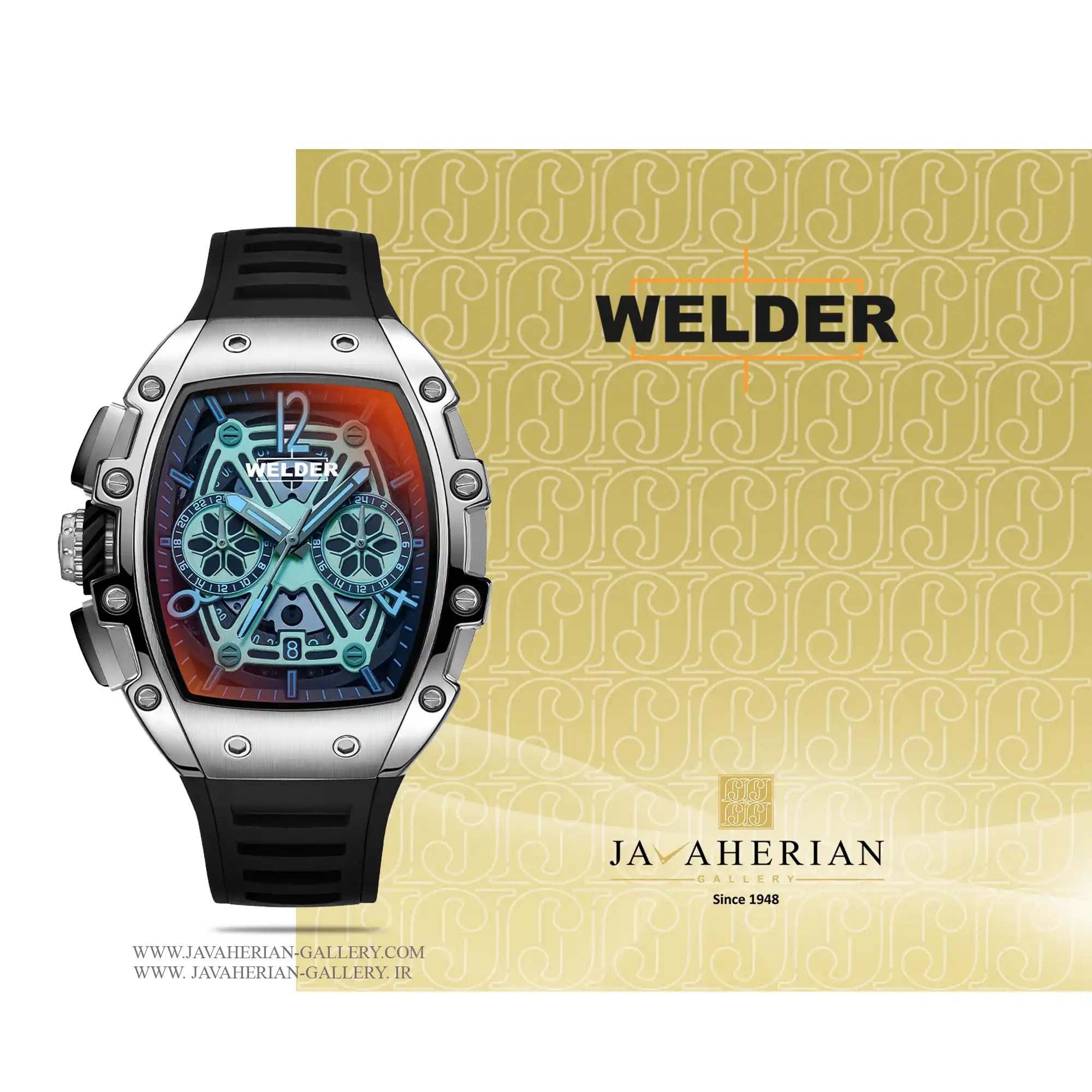 ساعت مردانه ولدر WRM2004-R 1 ساعت مردانه ولدر WRM2004-R Welder