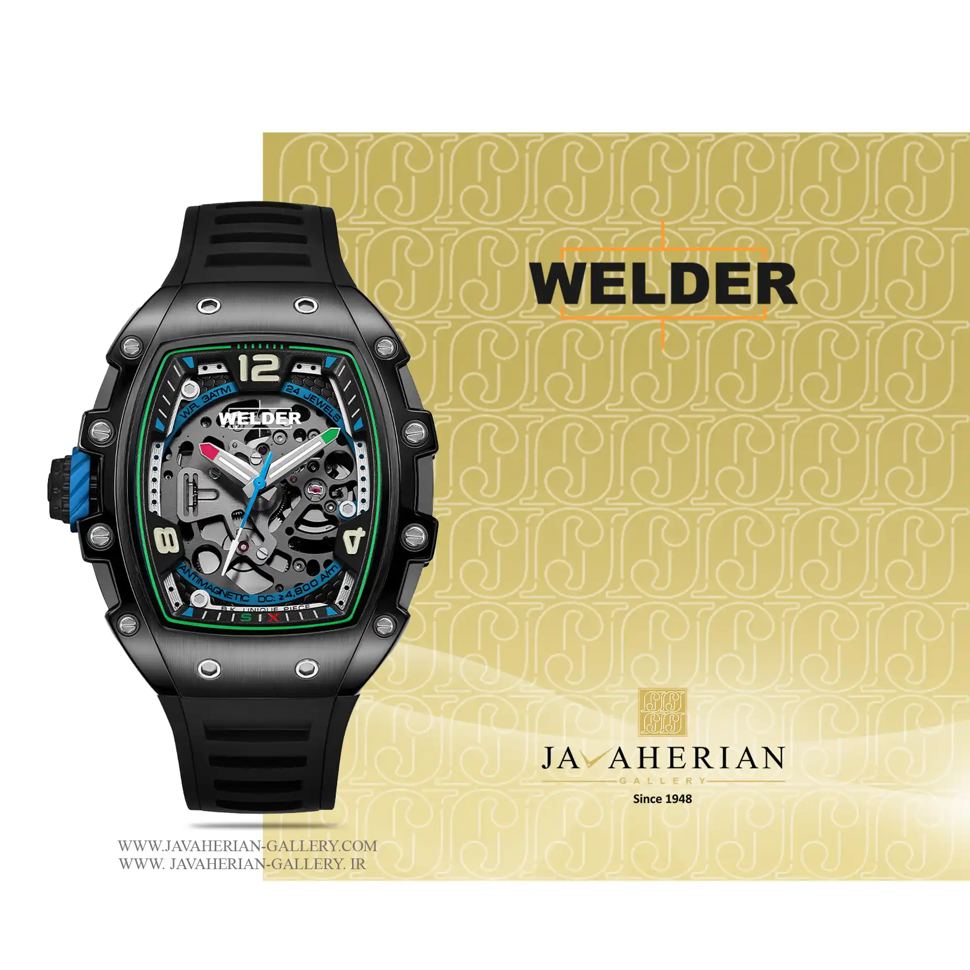 ساعت مردانه ولدر WRT1001 1 ساعت مردانه ولدر WRT1001 Welder