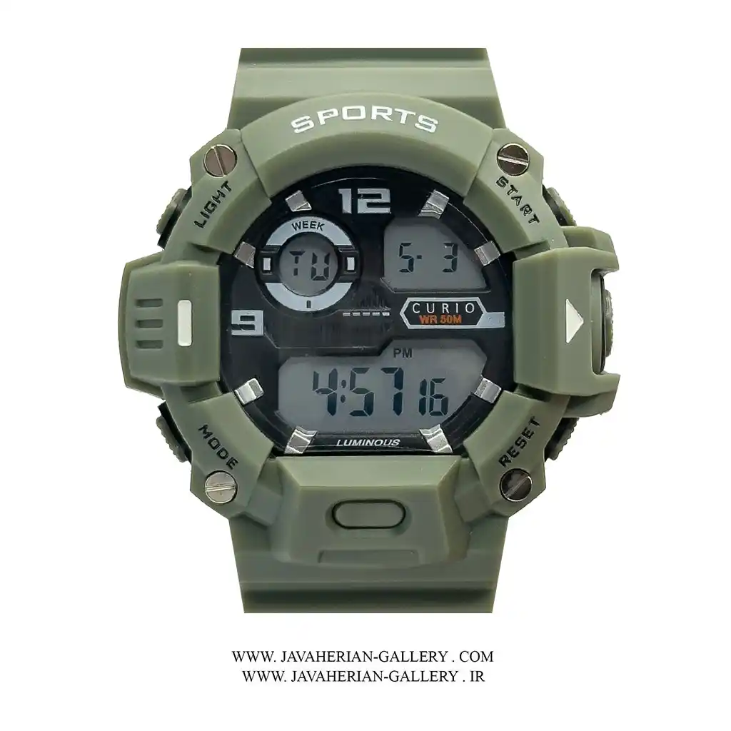 ساعت دیجیتال مردانه کوریو C2131G-G 2 ساعت مردانه کوریو 2131G-G Curio