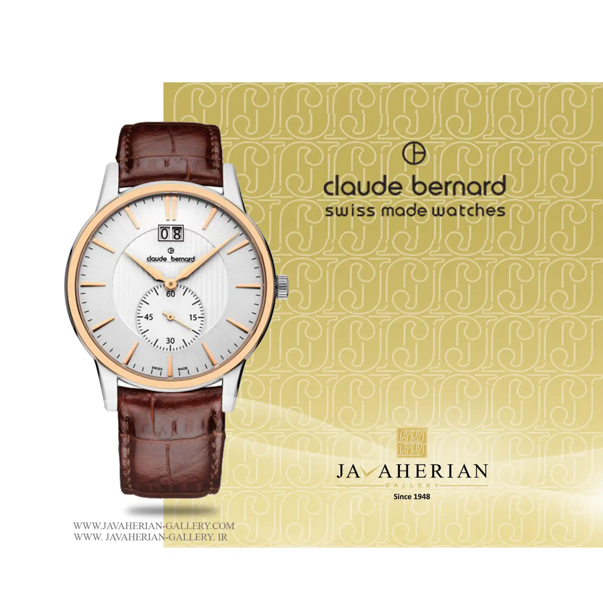 ساعت مردانه کلود برنارد 64005 357R air 1 ساعت مردانه کلود برنارد 64005 357R air Claude Bernard