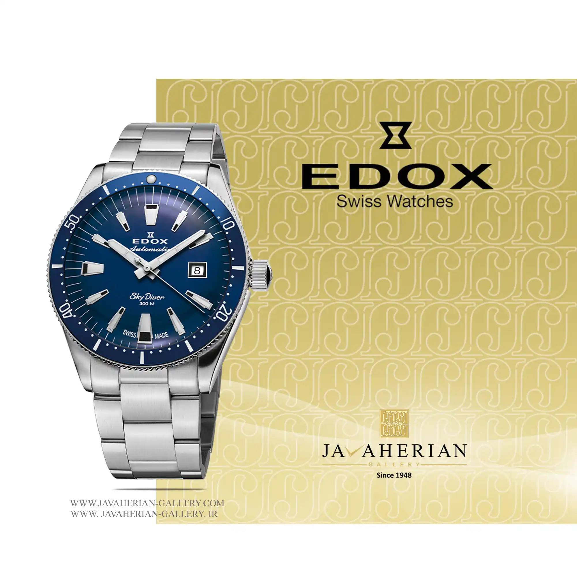 ساعت مردانه ادوکس 801263BUMBUIN 1 ساعت مردانه ادوکس 801263BUMBUIN Edox