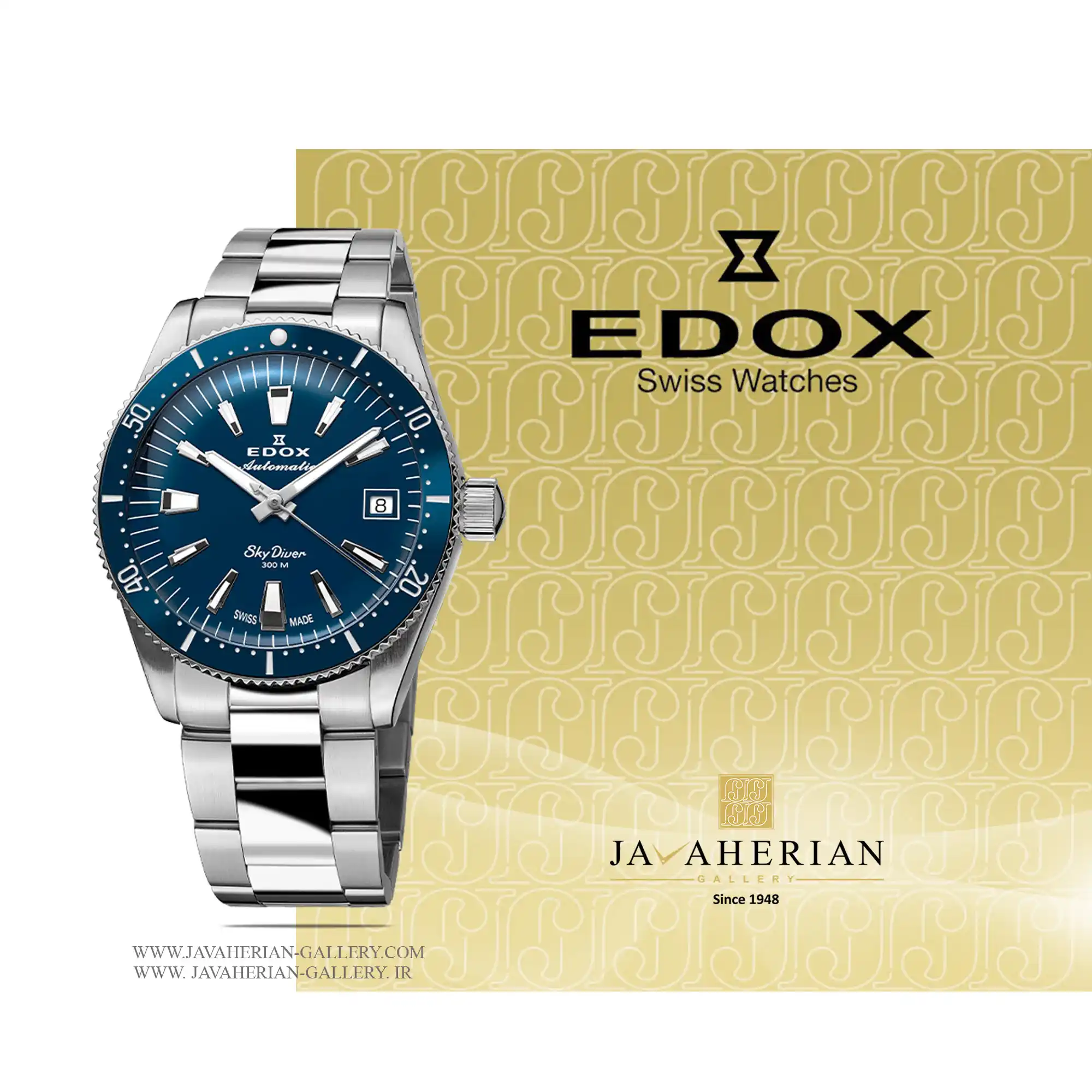 ساعت زنانه - مردانه ادوکس 801313BUMBUIN 1 ساعت زنانه - مردانه ادوکس 801313BUMBUIN Edox