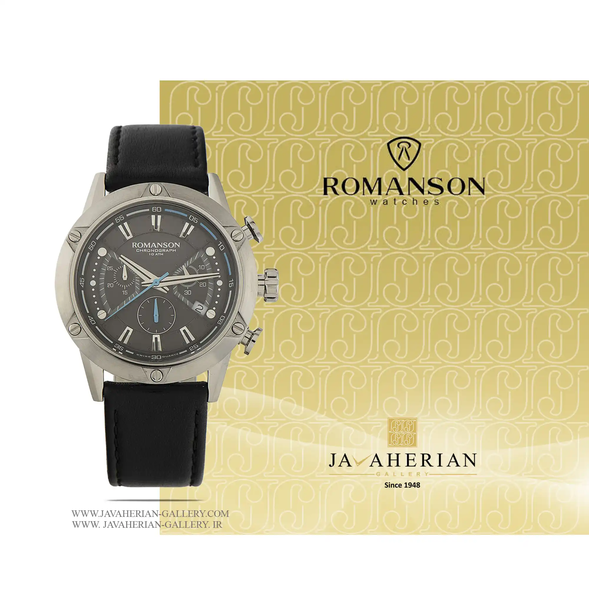 ساعت مردانه رومانسون AM3212HM1WAA2W 1 ساعت مردانه رومانسون AM3212HM1WAA2W Romanson
