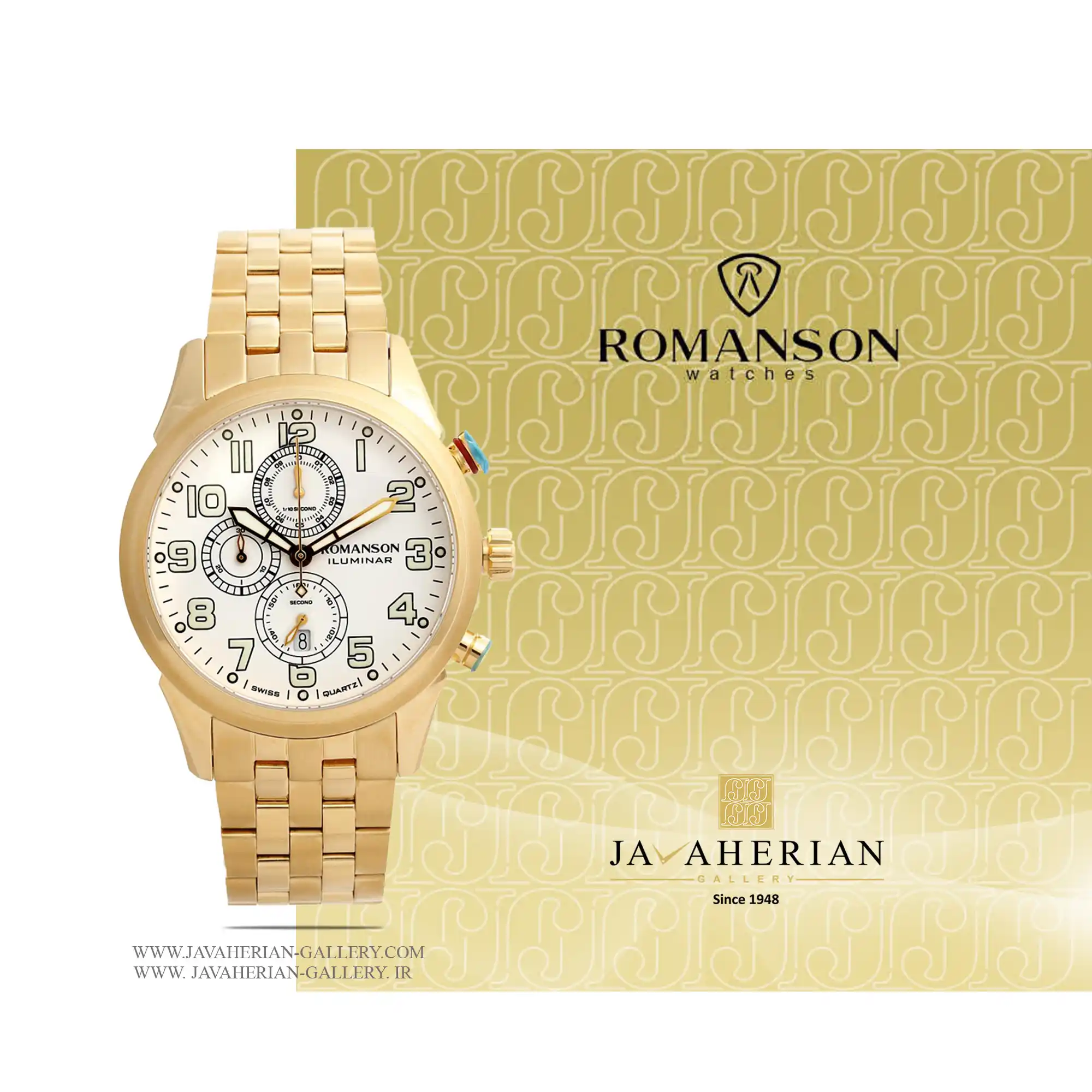 ساعت مردانه رومانسون AM6A14HMGGA1R5 1 ساعت مردانه رومانسون AM6A14HMGGA1R5 Romanson