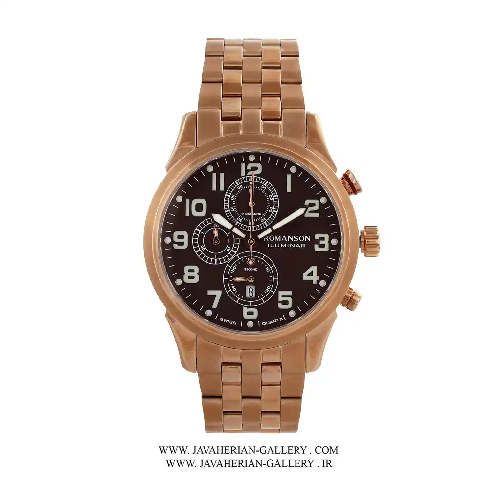 ساعت مردانه رومانسون AM6A14HMRRABR5 2 ساعت مردانه رومانسون AM6A14HMRRABR5 Romanson