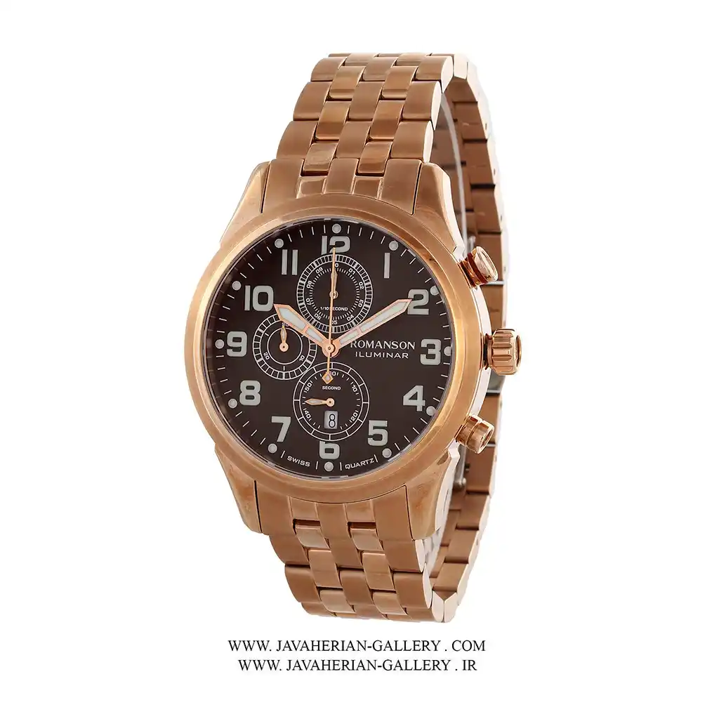 ساعت مردانه رومانسون AM6A14HMRRABR5 3 ساعت مردانه رومانسون AM6A14HMRRABR5 Romanson