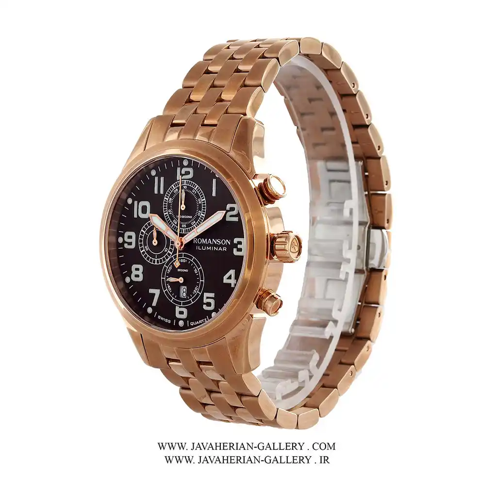 ساعت مردانه رومانسون AM6A14HMRRABR5 4 ساعت مردانه رومانسون AM6A14HMRRABR5 Romanson