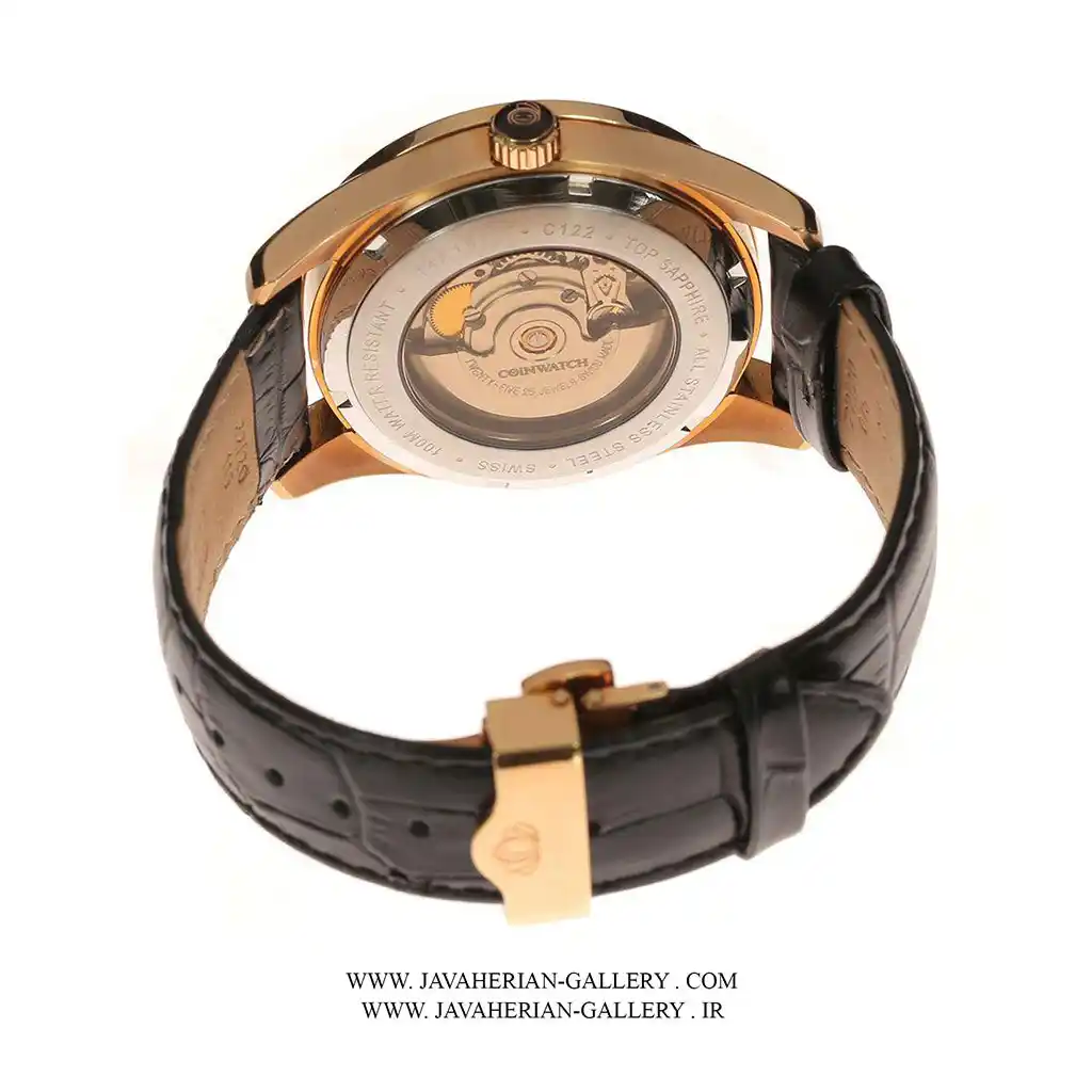 ساعت مردانه کوین واچ C122RBK 4 ساعت مردانه کوین واچ C122RBK Coin Watch