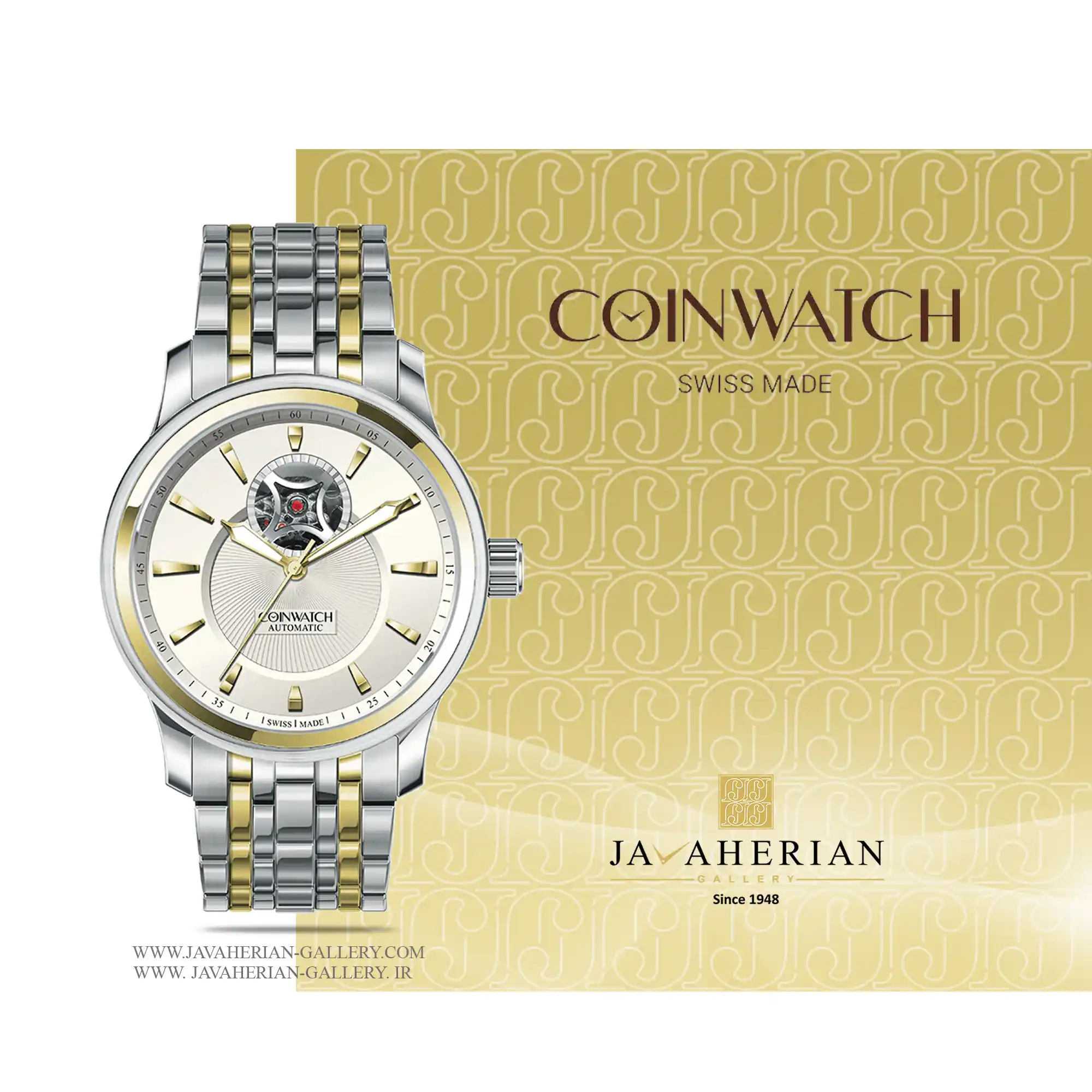 ساعت مردانه کوین واچ C143TCM 1 ساعت مردانه کوین واچ C143TCM Coin Watch