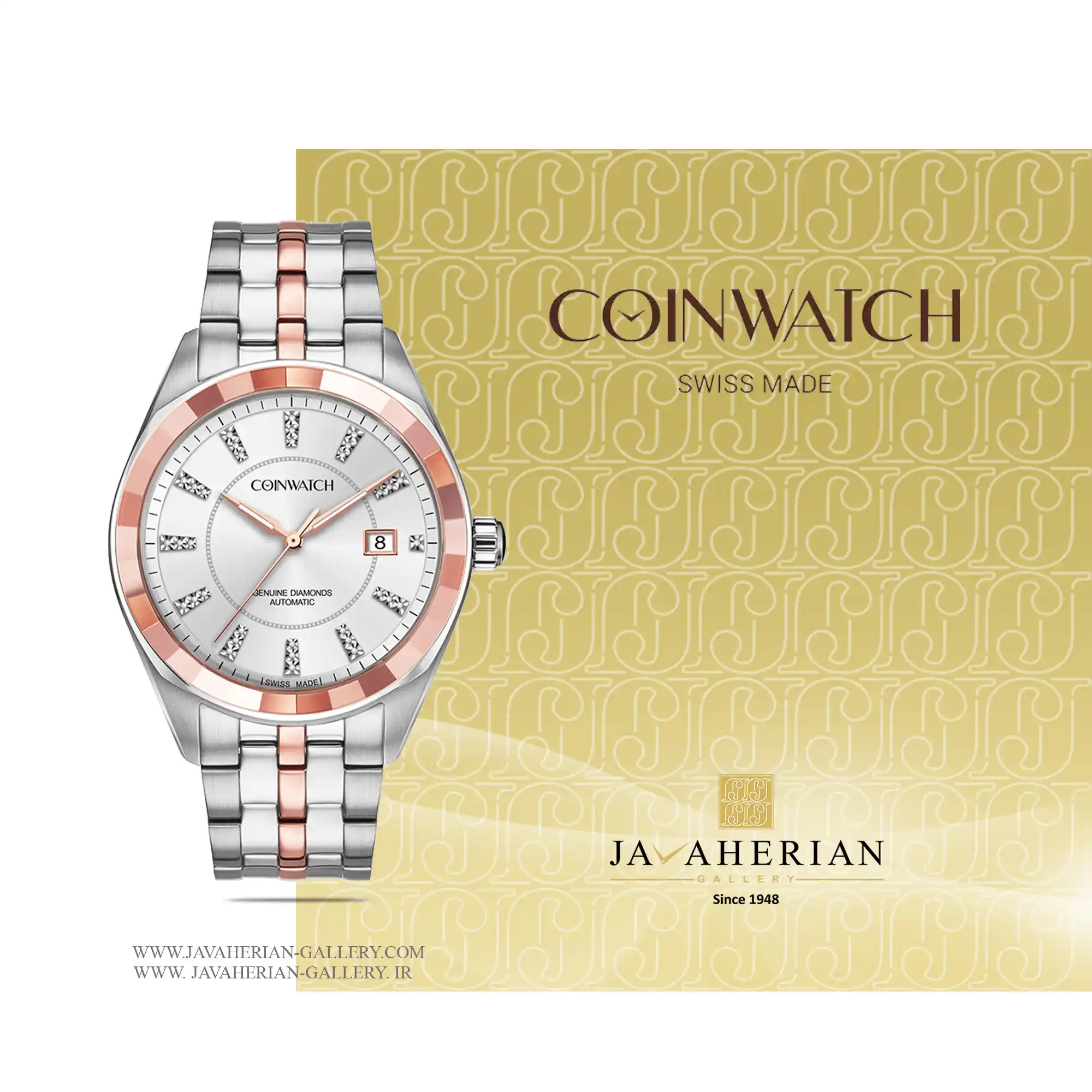 ساعت مردانه کوین واچ C155RWX 1 ساعت مردانه کوین واچ C155RWX Coin Watch