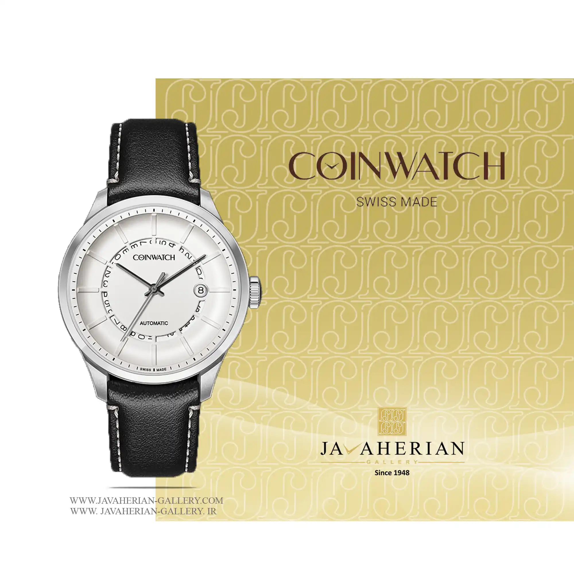 ساعت مردانه کوین واچ C182SWH 1 ساعت مردانه کوین واچ C182SWH Coin Watch