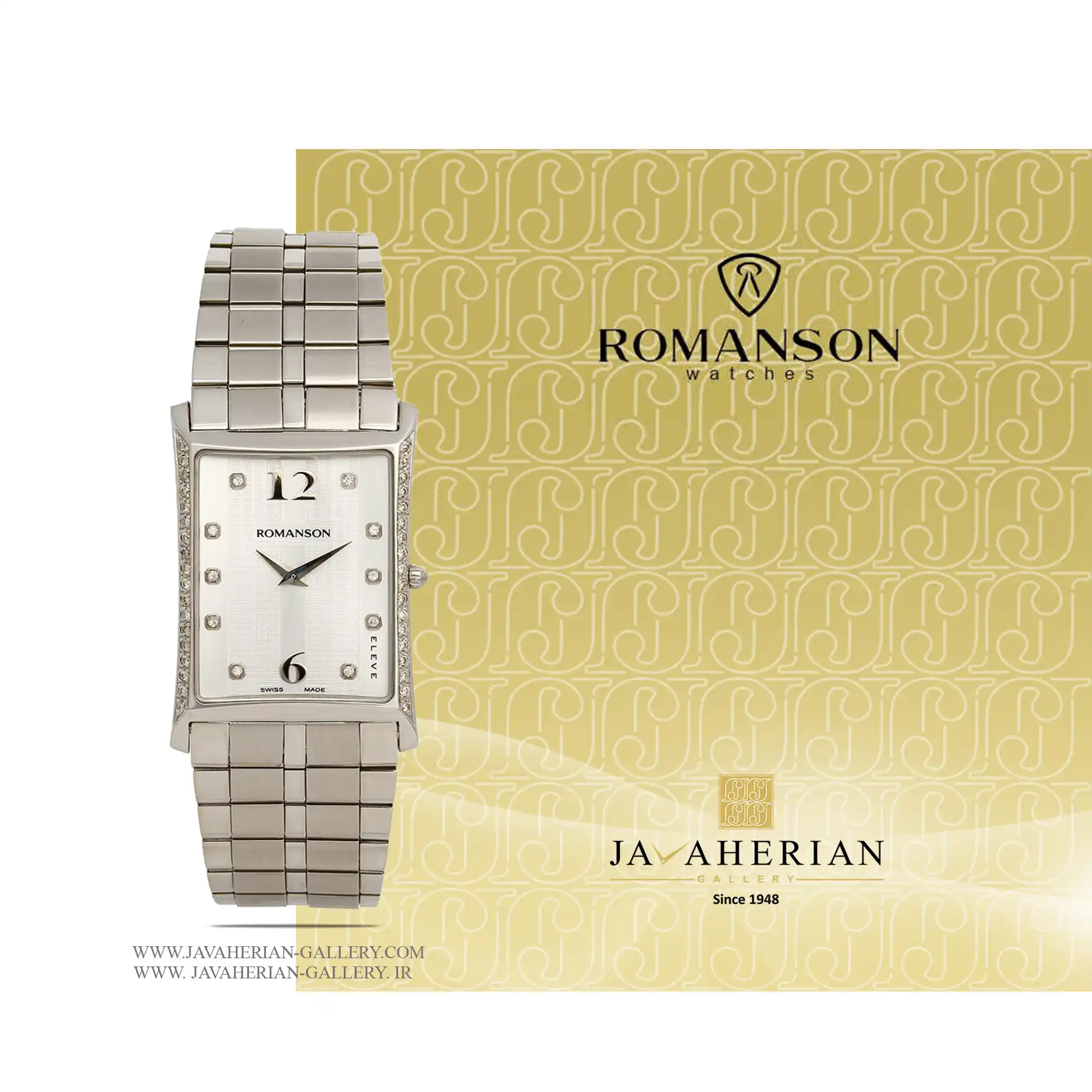 ساعت مردانه رومانسون EM5164KM1WAS2W 1 ساعت مردانه رومانسون EM5164KM1WAS2W Romanson
