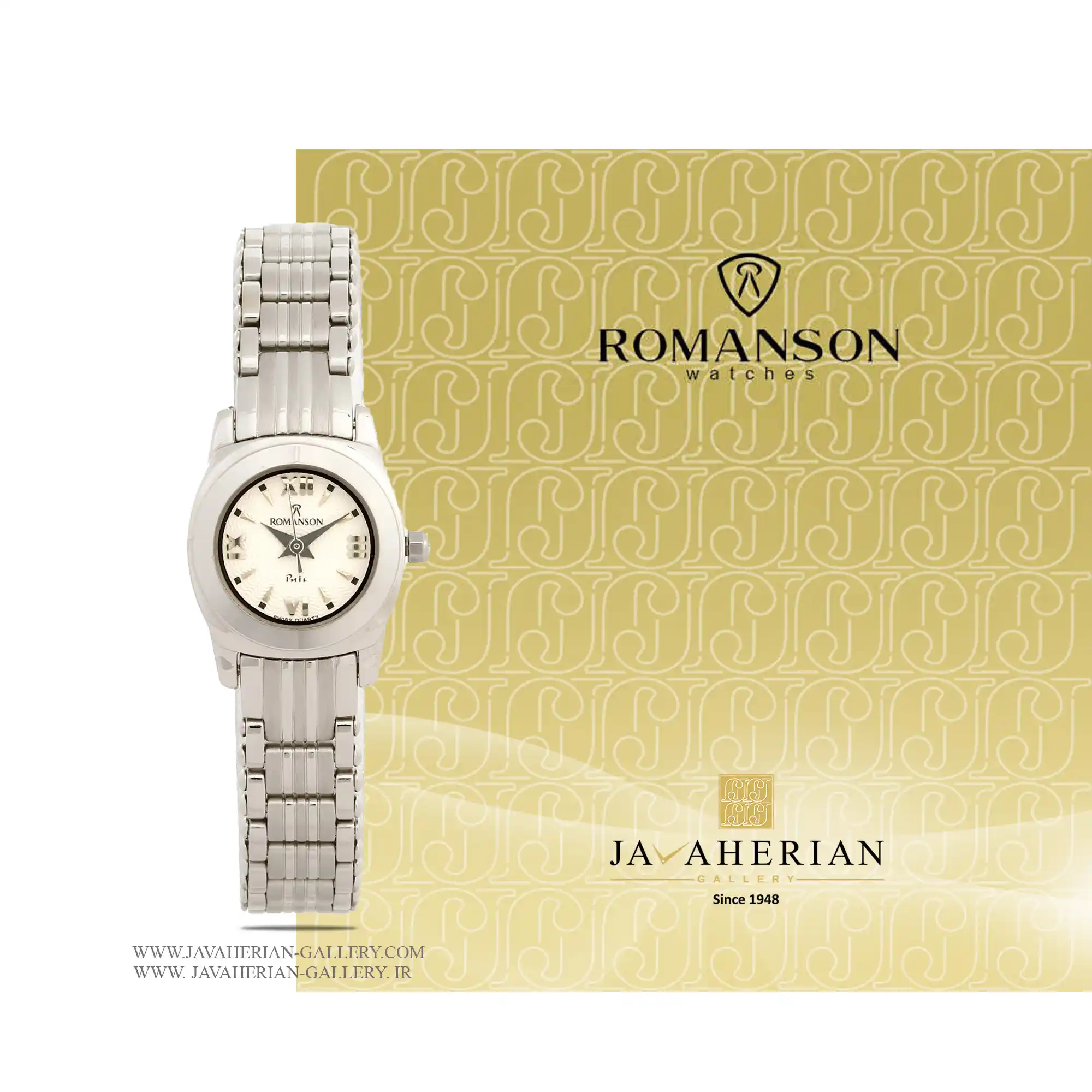 ساعت زنانه رومانسون NM6511LL1WAS2W 1 ساعت زنانه رومانسون NM6511LL1WAS2W Romanson