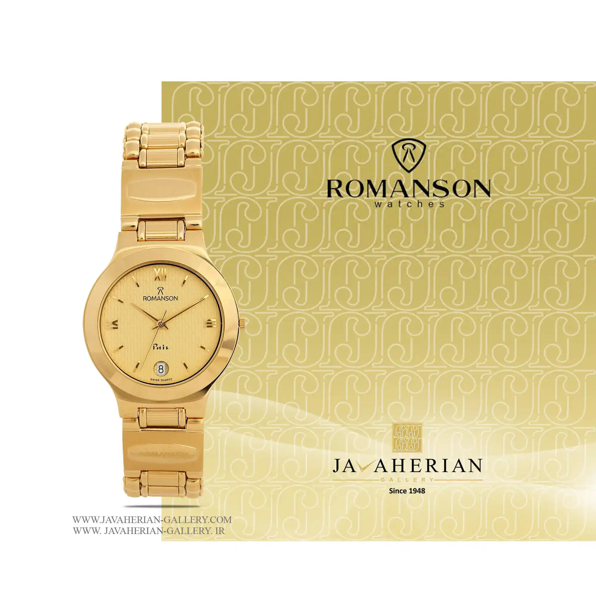 ساعت مردانه رومانسون NM9553MM1GA81G 1 ساعت مردانه رومانسون NM9553MM1GA81G Romanson
