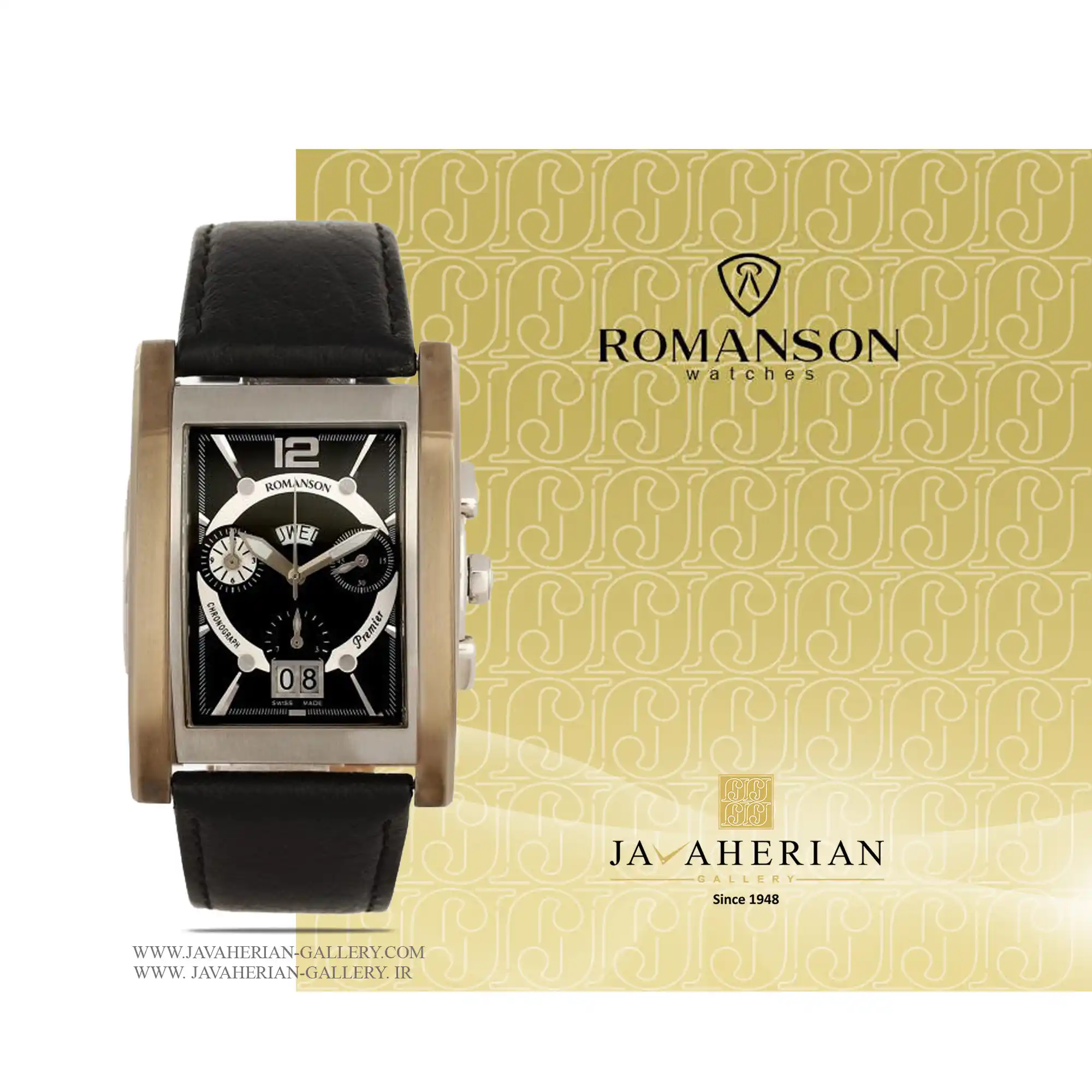 ساعت مردانه رومانسون PL6152HM1WA32W 1 ساعت مردانه رومانسون PL6152HM1WA32W Romanson