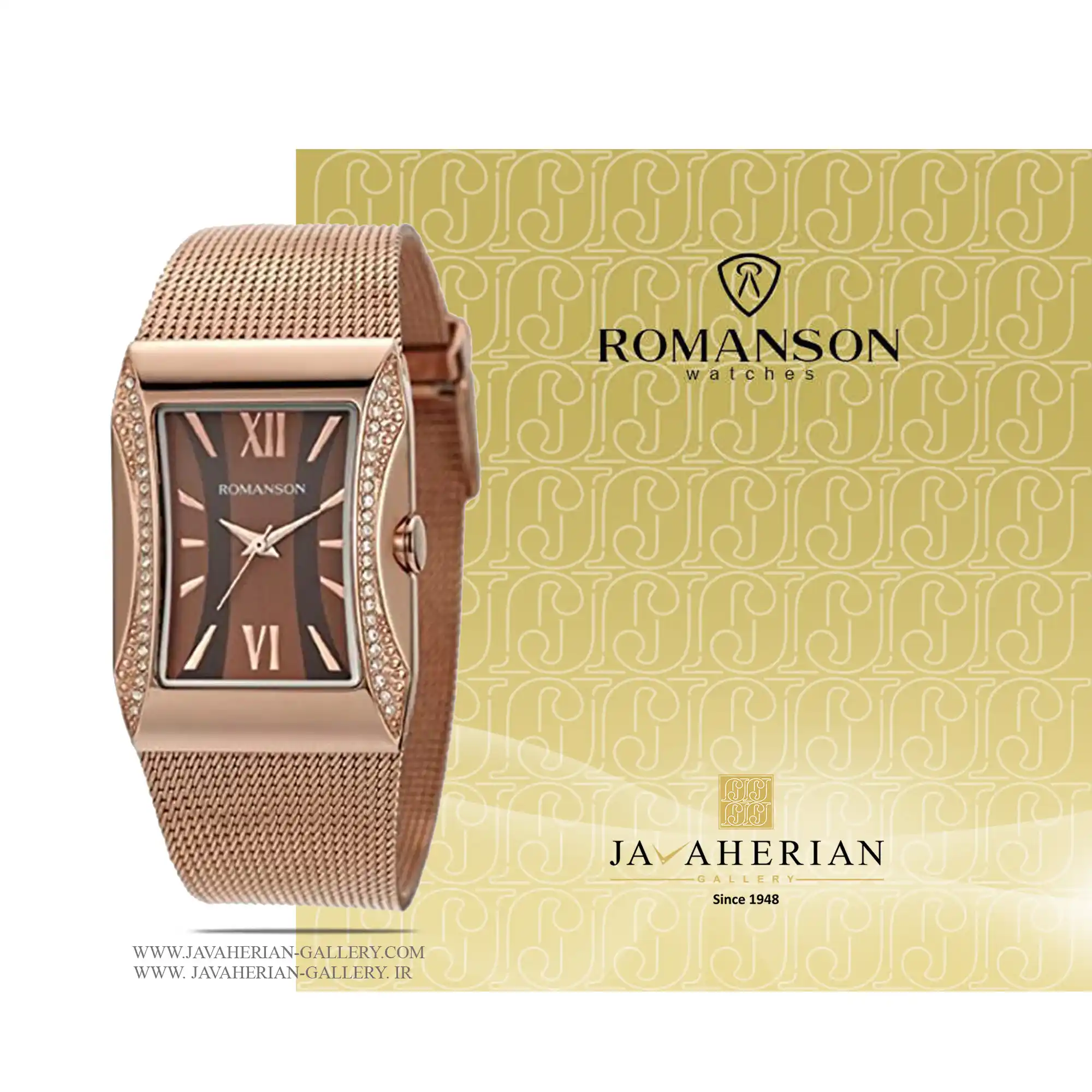 ساعت زنانه رومانسون RM0358TL1RAB6R 1 ساعت زنانه رومانسون RM0358TL1RAB6R Romanson