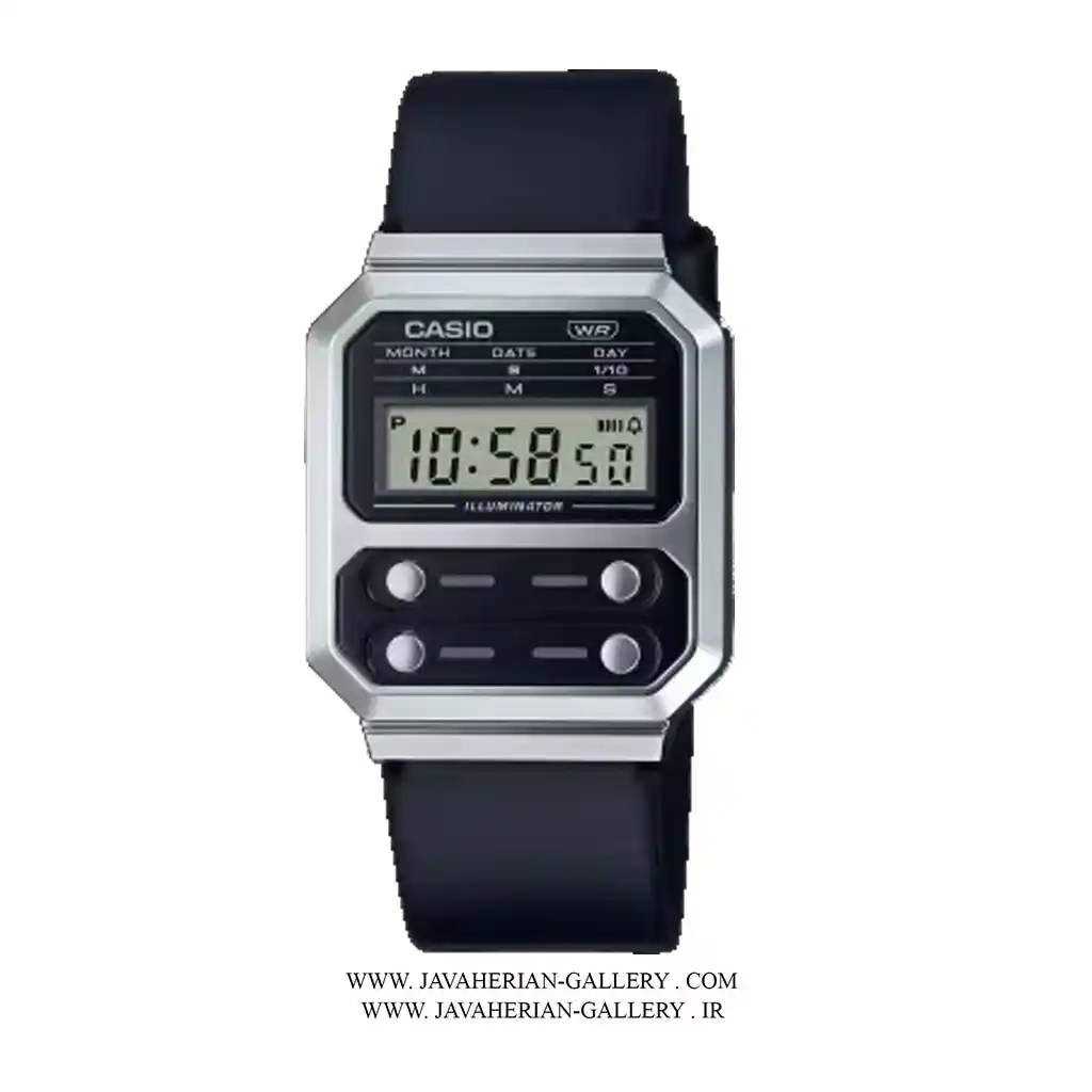 ساعت مردانه کاسیو A100WEL-1ADF 2 ساعت مردانه کاسیو A100WEL-1ADF Casio