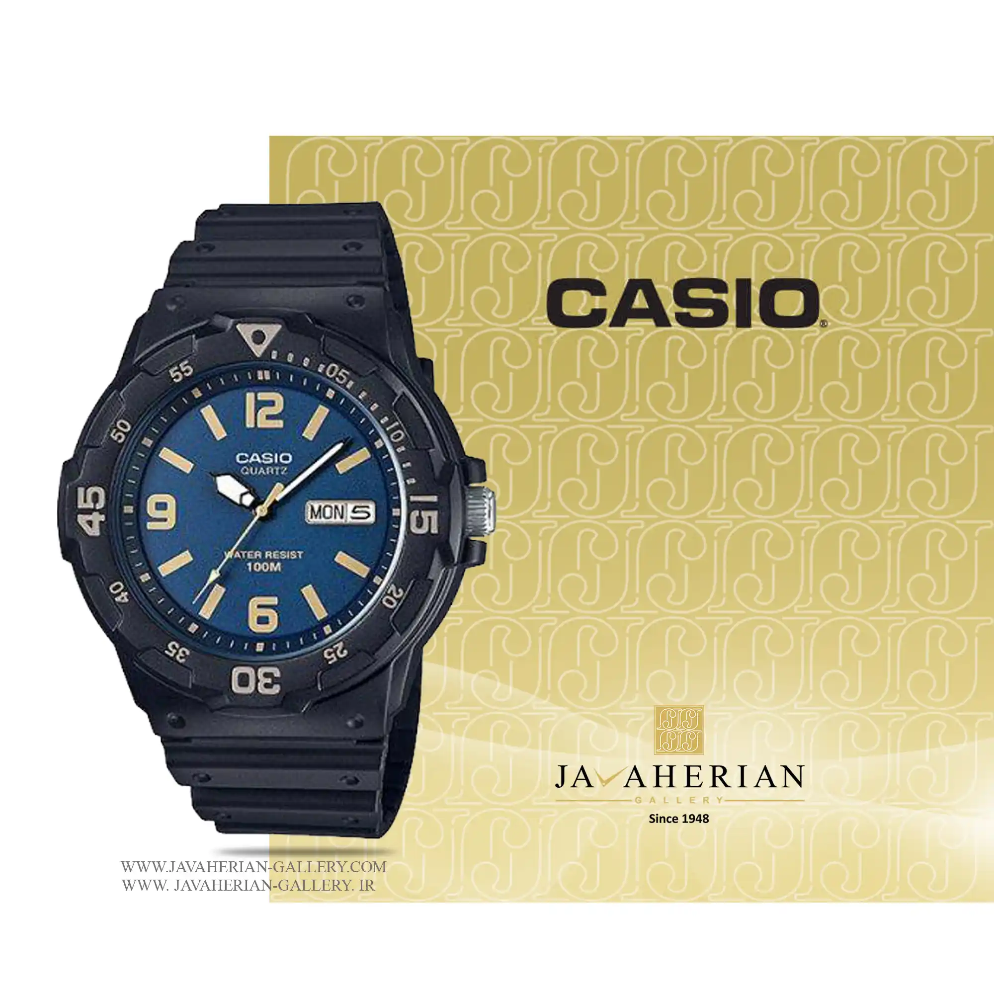 ساعت مردانه کاسیو MRW-200H-2B3 1 ساعت مردانه کاسیو MRW-200H-2B3 Casio