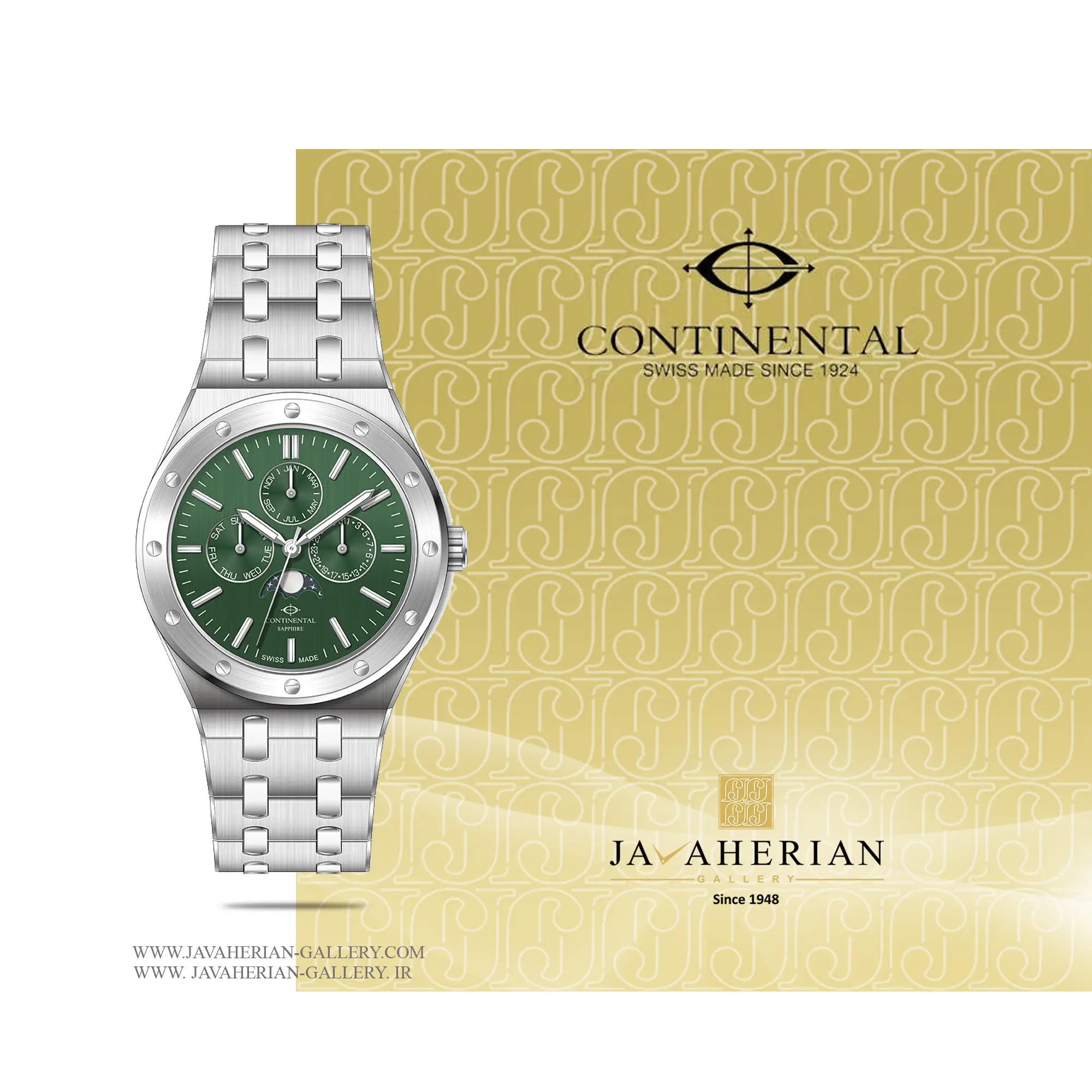ساعت مردانه کنتیننتال 21501-GM101950 1 ساعت مردانه کنتینانتال 21501-GM101950 Continental