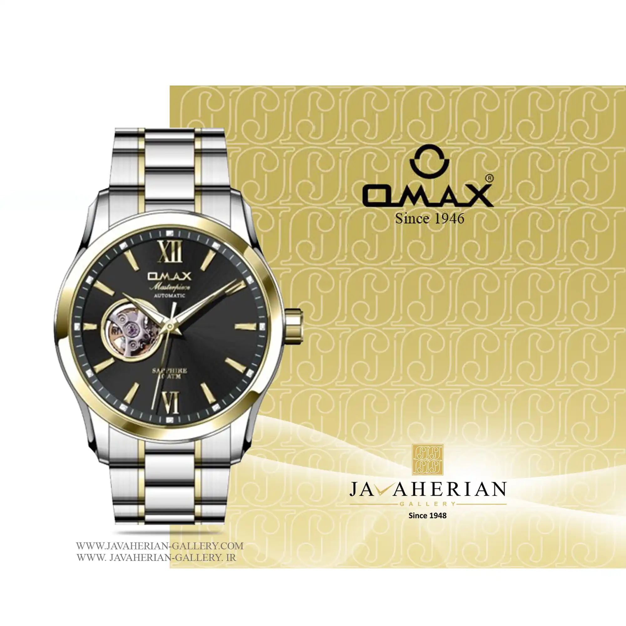 ساعت مردانه اوماکس oaor008t2ti 1 ساعت مردانه اوماکس oaor008t2ti omax