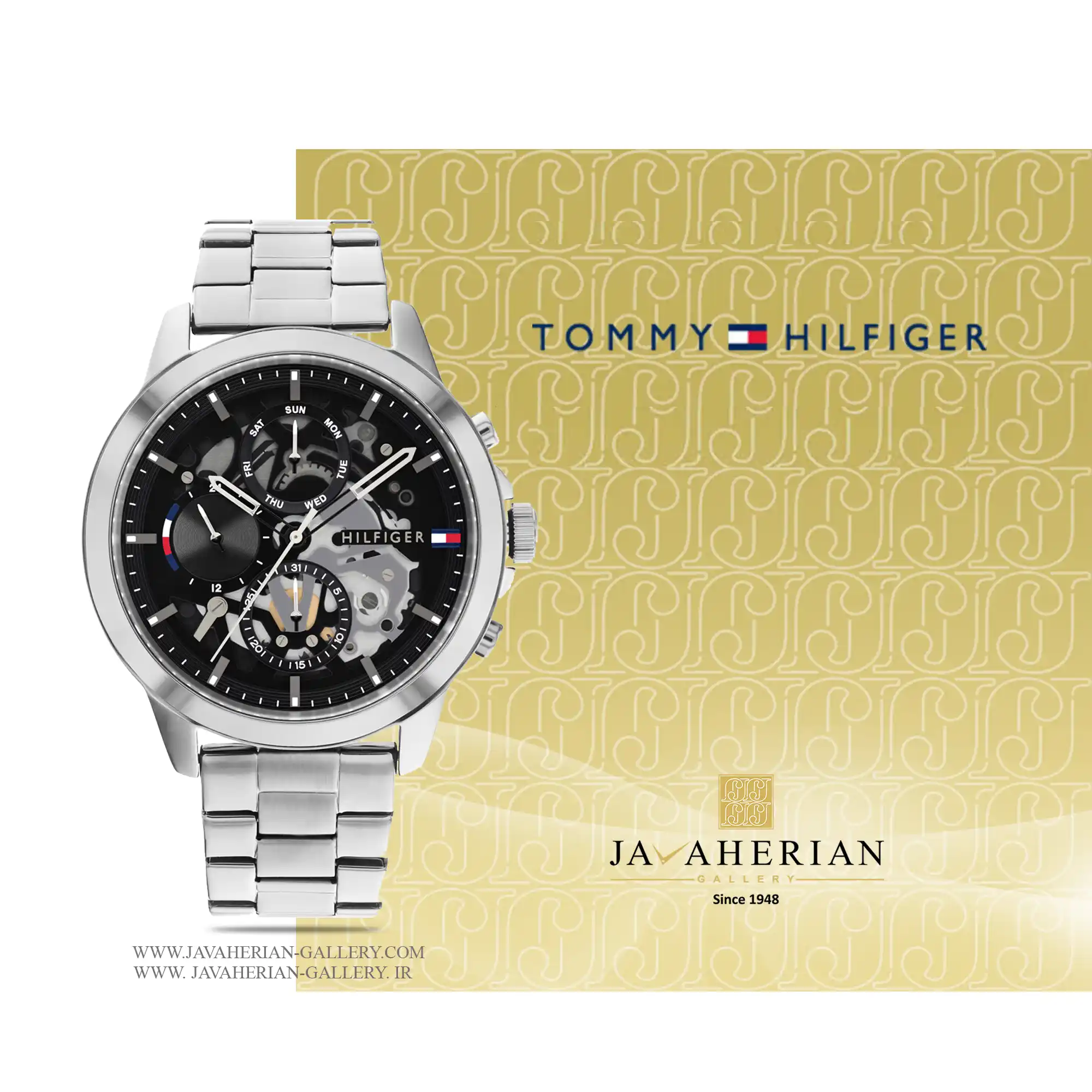 ساعت مردانه تامی هیلفیگر 1710477 1 ساعت مردانه تامی هیلفیگر Tommy hilfiger 1710477
