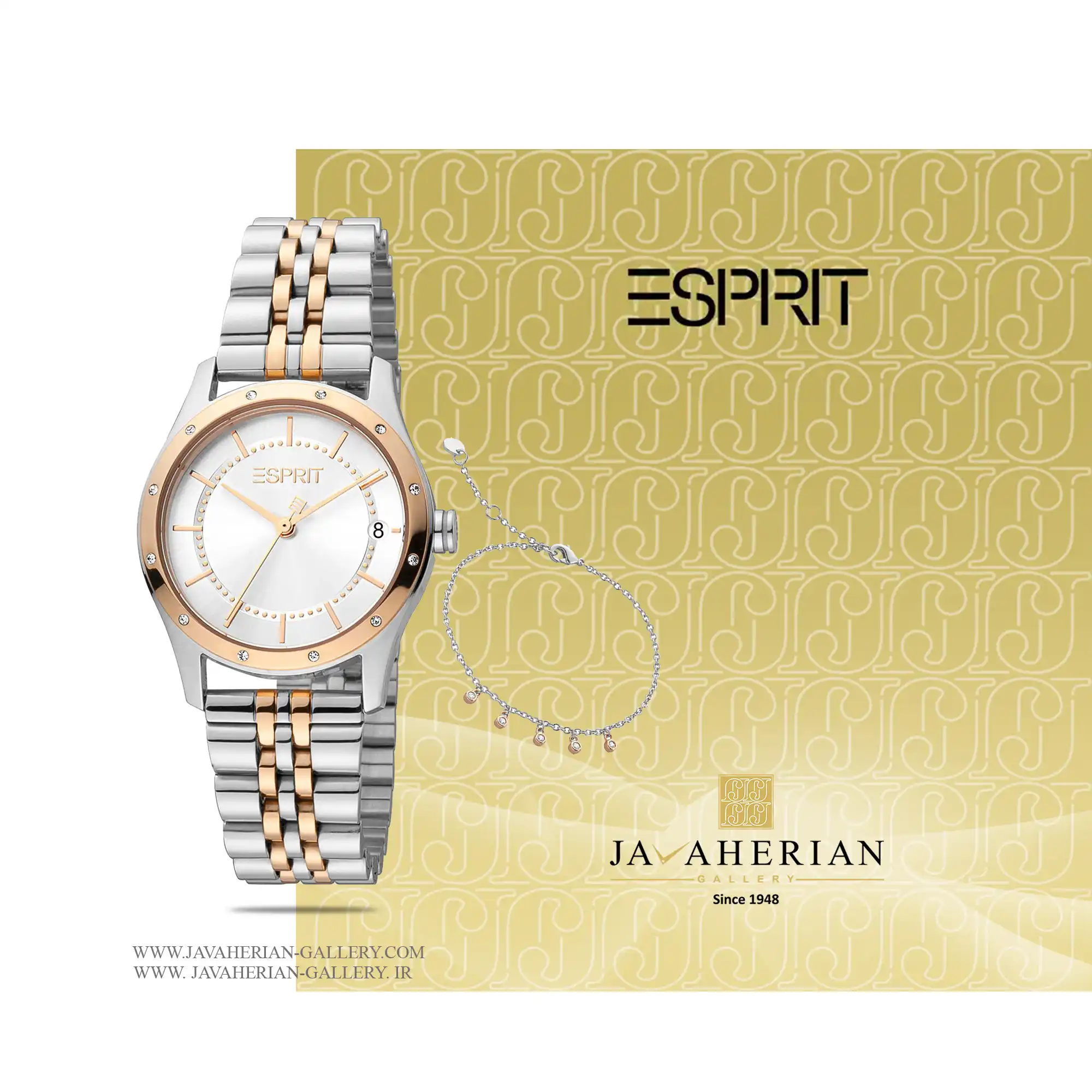 ساعت زنانه اسپریت es1l223m3165 1 ساعت زنانه اسپریت es1l223m3165 Esprit