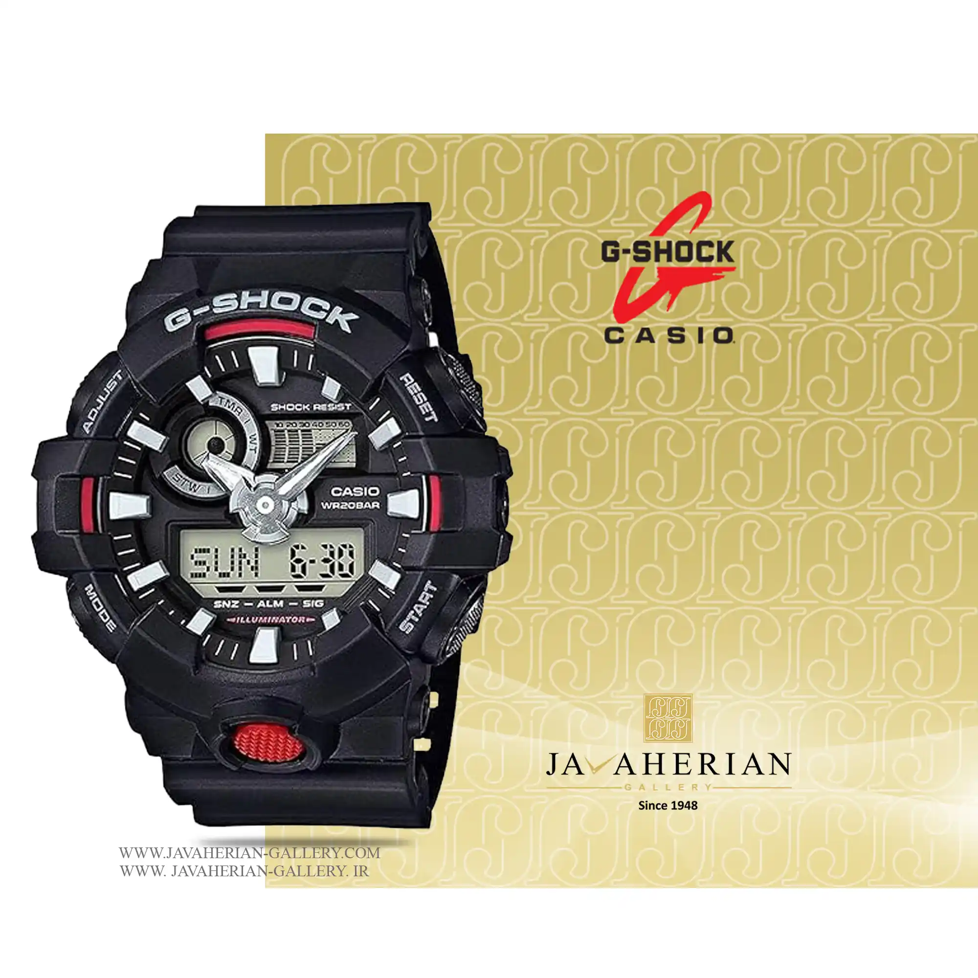ساعت مردانه کاسیو جی شاک GA-700-1A 1 ساعت مردانه کاسیو جی شاک Casio GA-700-1ADR
