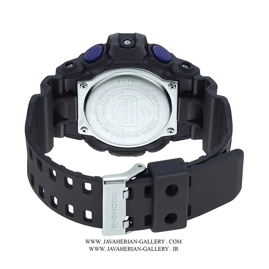 ساعت مردانه کاسیو جی شاک GA-700VB-1ADR 3 ساعت مردانه کاسیو جی شاک Casio GA-700VB-1ADR