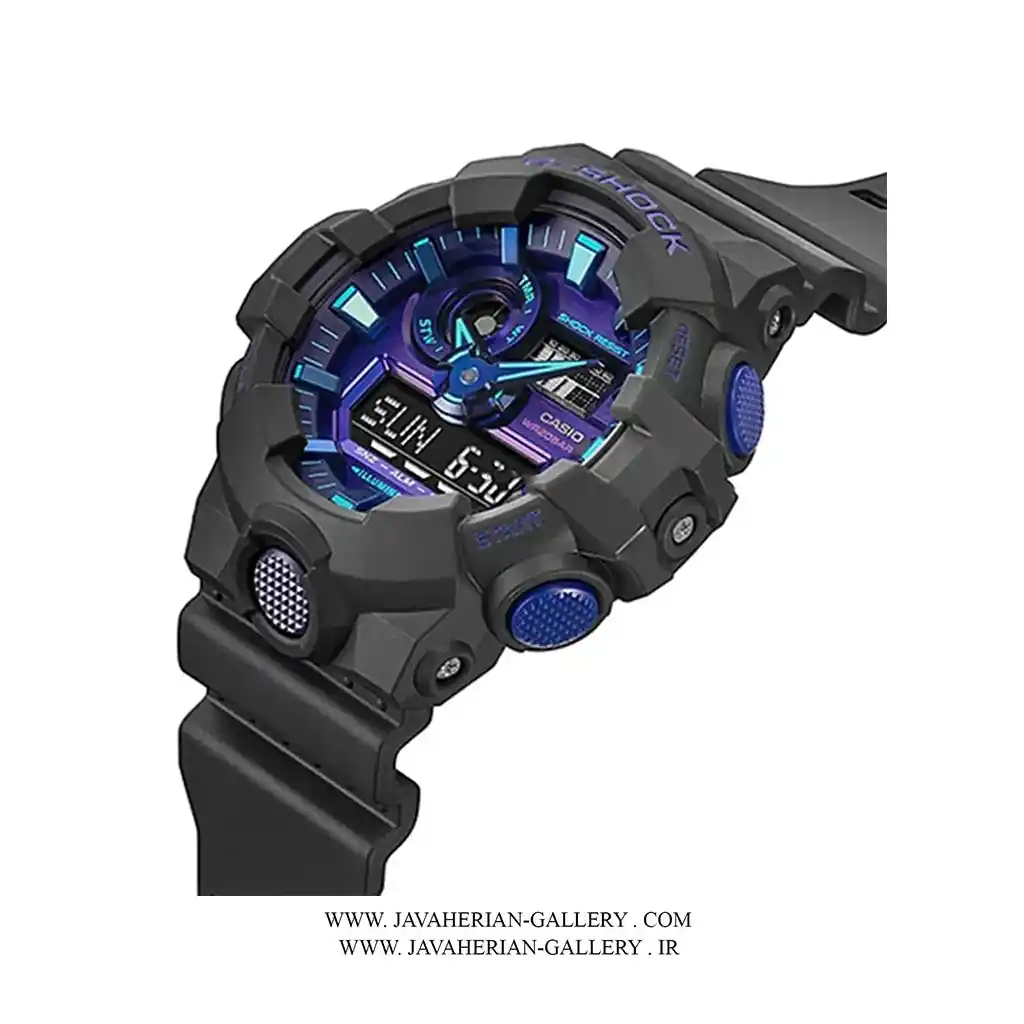 ساعت مردانه کاسیو جی شاک GA-700VB-1ADR 4 ساعت مردانه کاسیو جی شاک Casio GA-700VB-1ADR