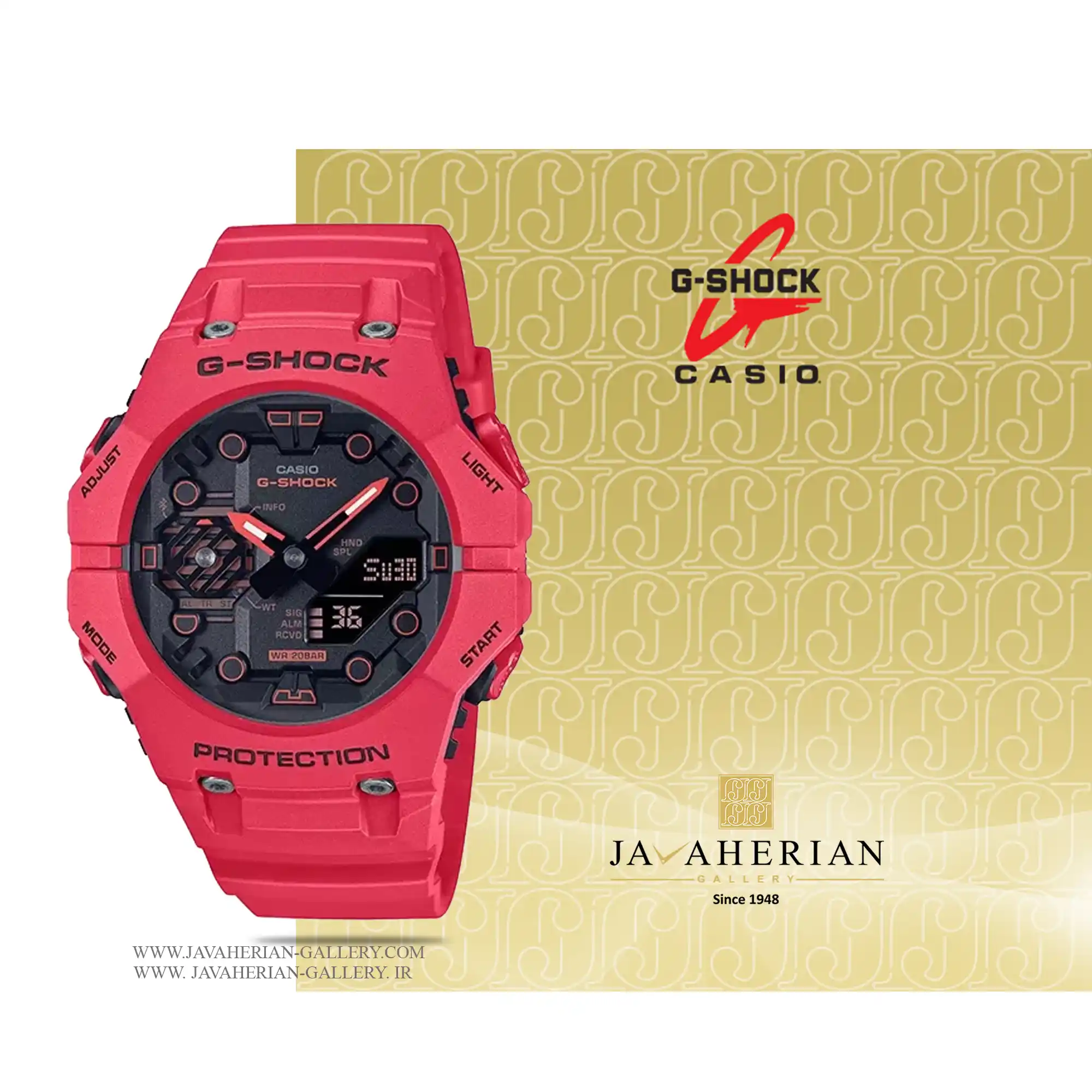 ساعت زنانه | مردانه کاسیو جی شاک GA-B001-4ADR 1 ساعت زنانه | مردانه کاسیو جی شاک Casio GA-B001-4ADR