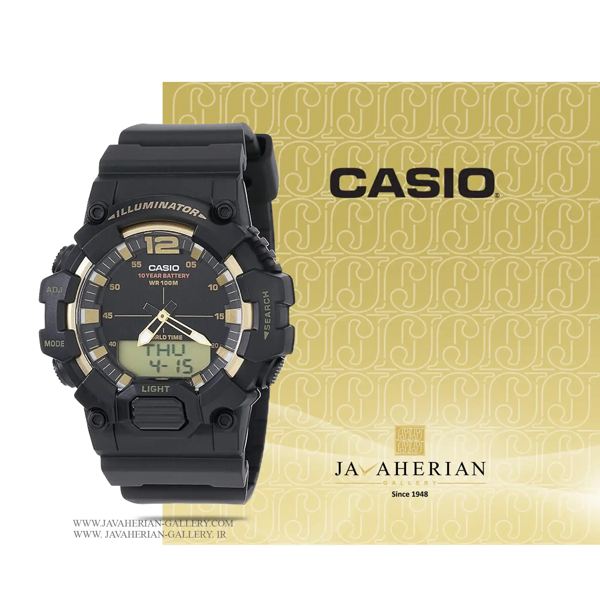 ساعت مردانه کاسیو HDC-700-9AVDF 1 ساعت مردانه کاسیو Casio HDC-700-9AVDF