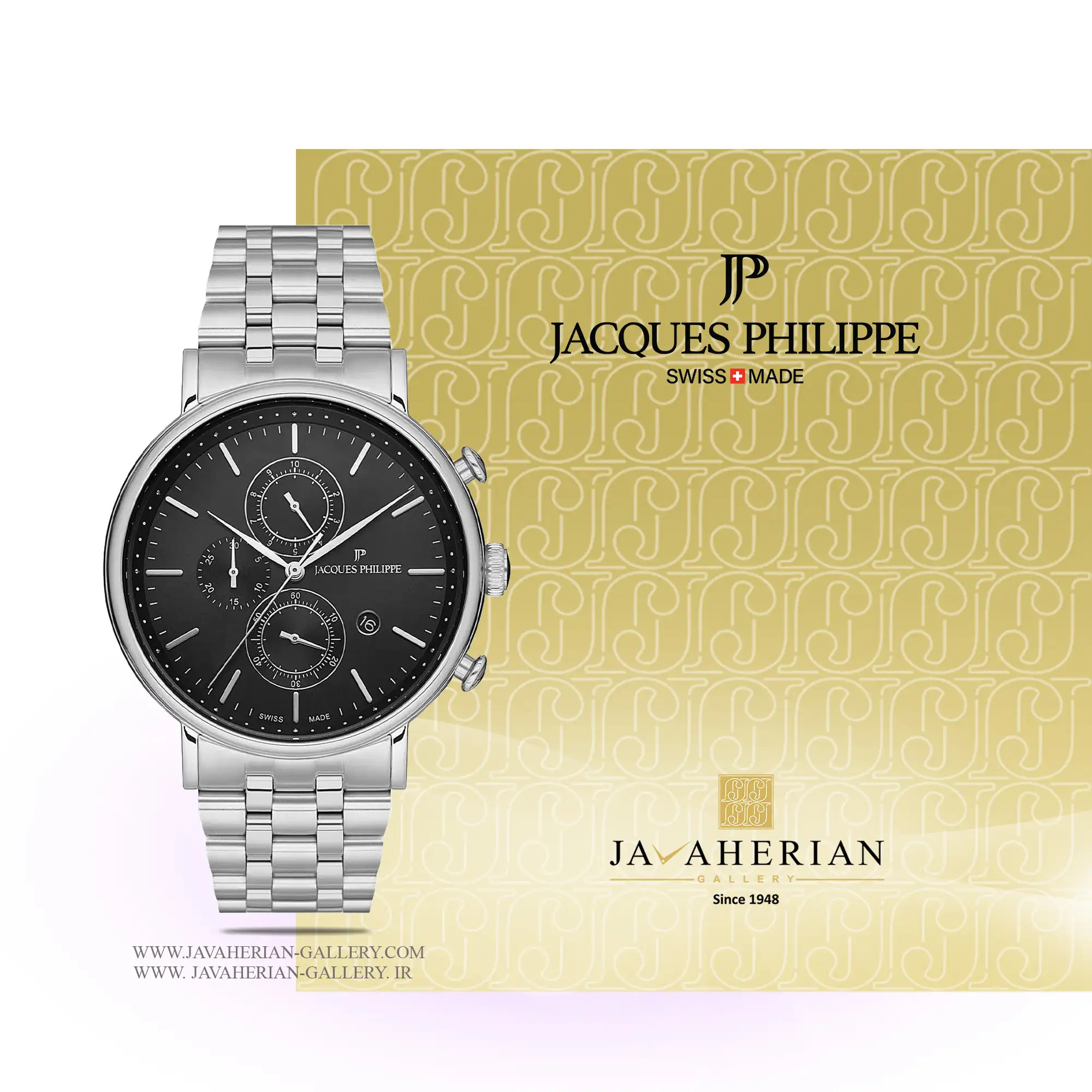 ساعت مردانه ژاک فیلیپ JPQGC021316 1 ساعت مردانه ژاک فیلیپ JPQGC021316 jacques philip