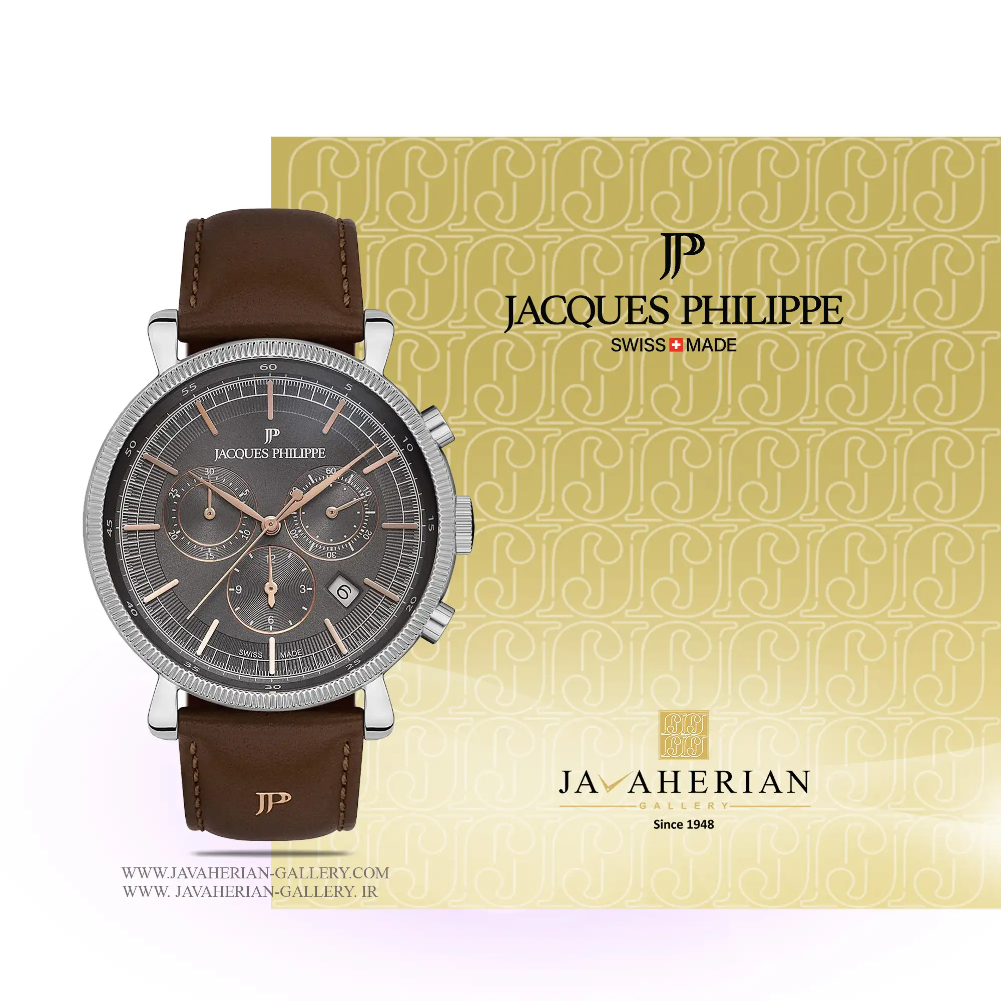 ساعت مردانه ژاک فیلیپ JPQGC191143 1 ساعت مردانه ژاک فیلیپ JPQGC191143 jacques philip