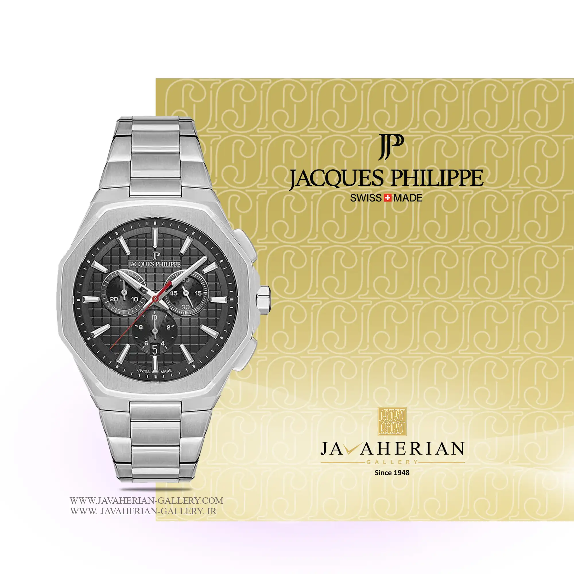 ساعت مردانه ژاک فیلیپ JPQGC391316 1 ساعت مردانه ژاک فیلیپ JPQGC391316 Jacques Philip