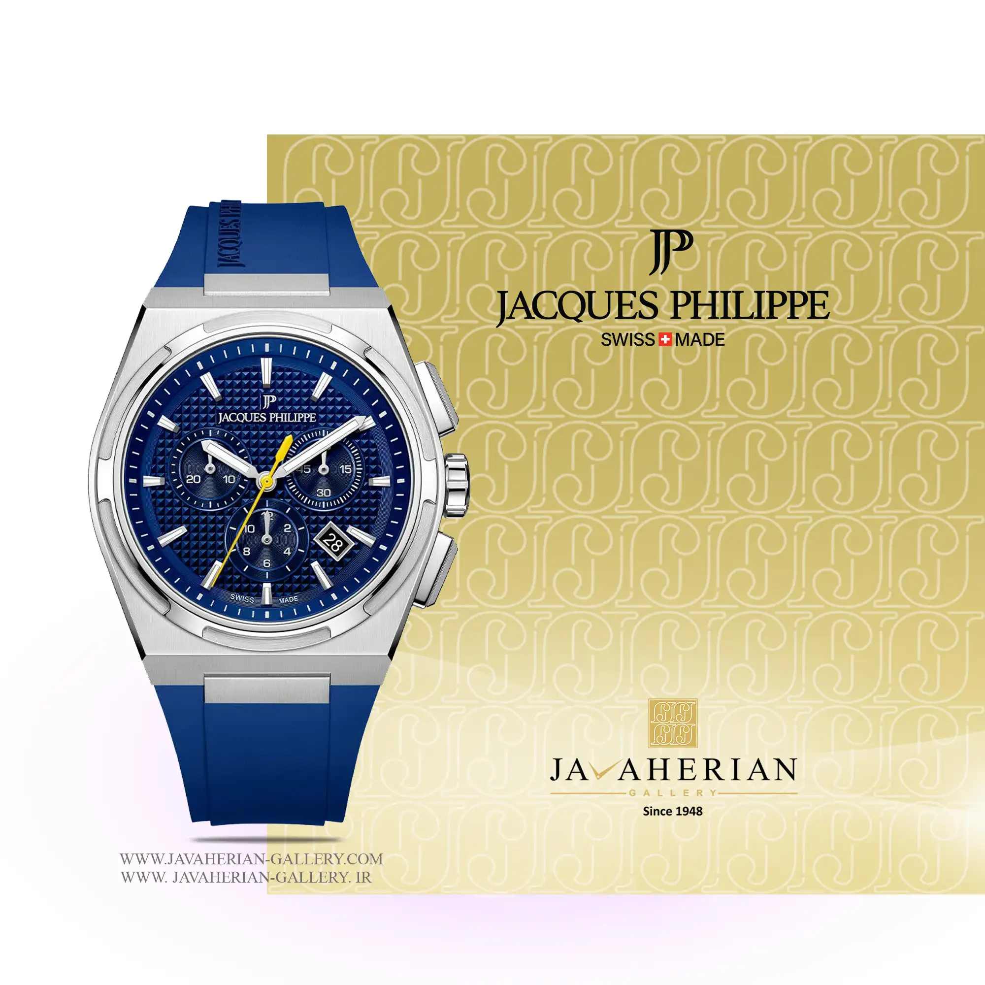 ساعت مردانه ژاک فیلیپ JPQGC411432 1 ساعت مردانه ژاک فیلیپ JPQGC411432 Jacques Philip