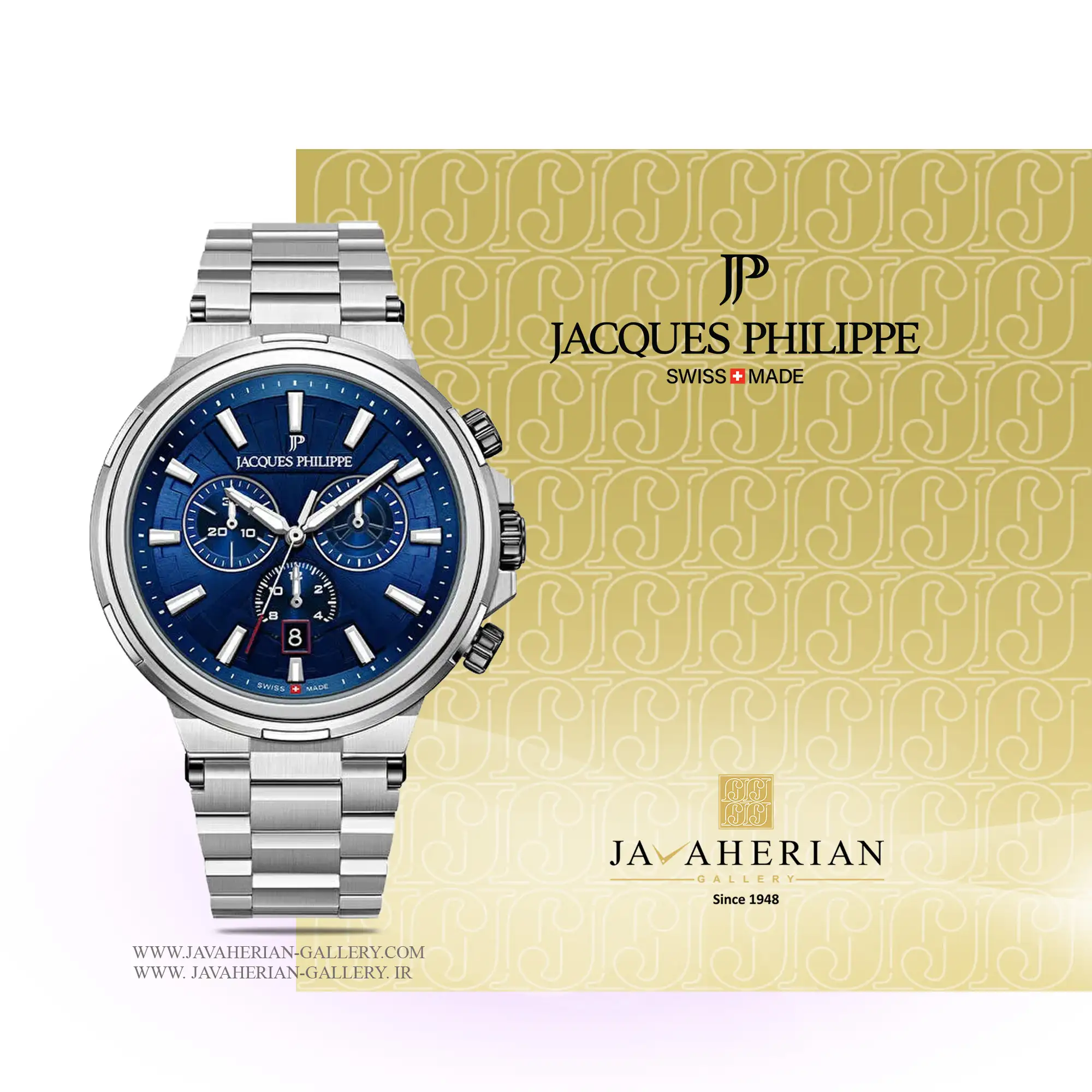 ساعت مردانه ژاک فیلیپ JPQGC441336 1 ساعت مردانه ژاک فیلیپ JPQGC441336 Jacques Philip